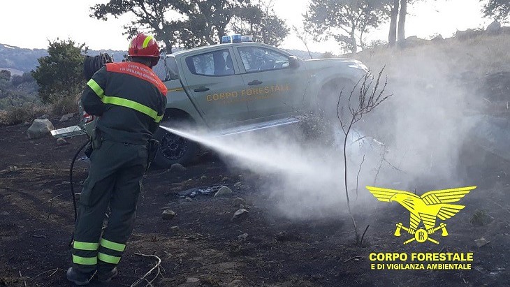 Sardegna: spenti 22 incendi, 2 gli interventi con mezzi aerei