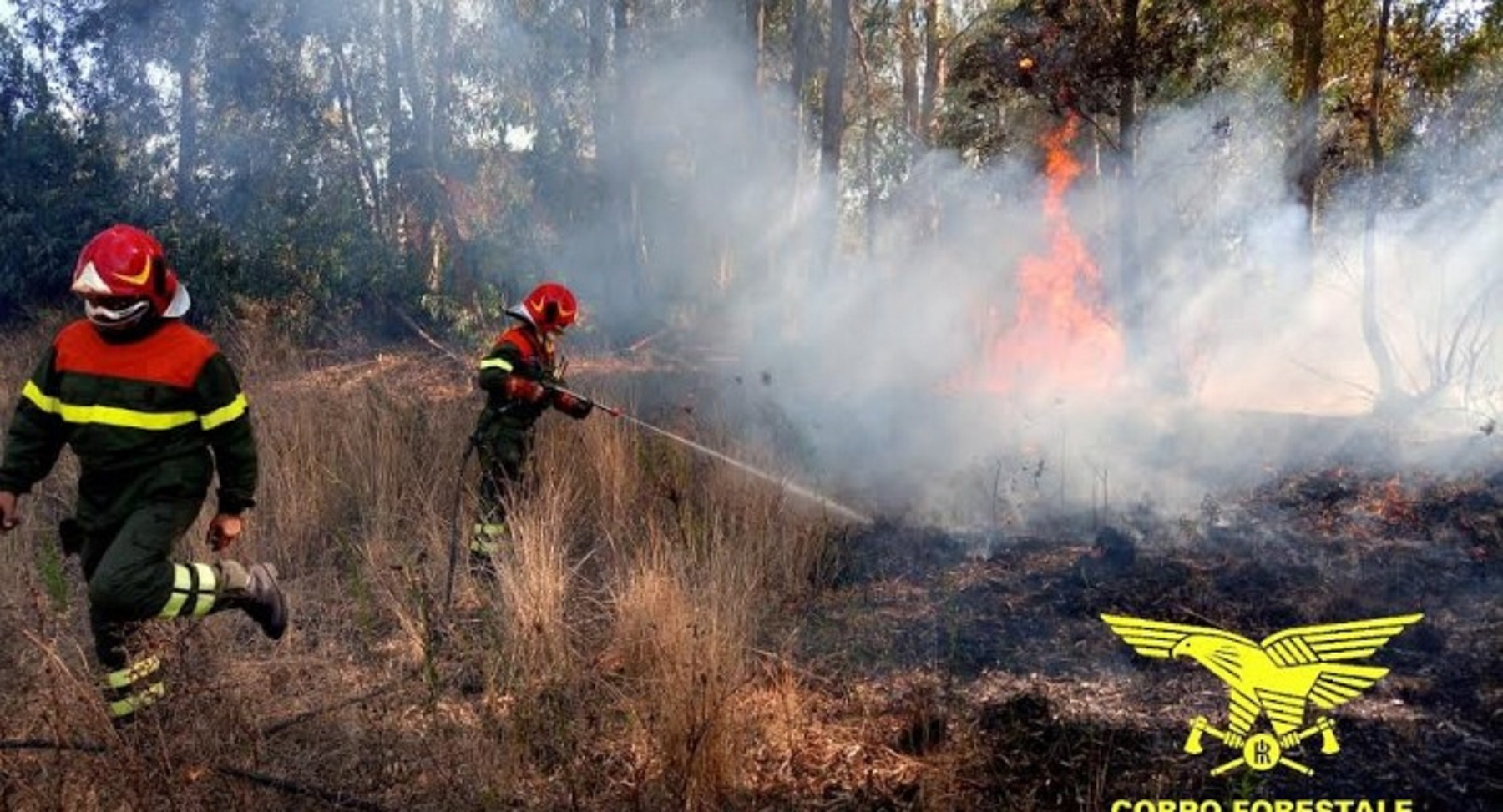 Nuoro, grosso incendio nei pressi della zona industriale