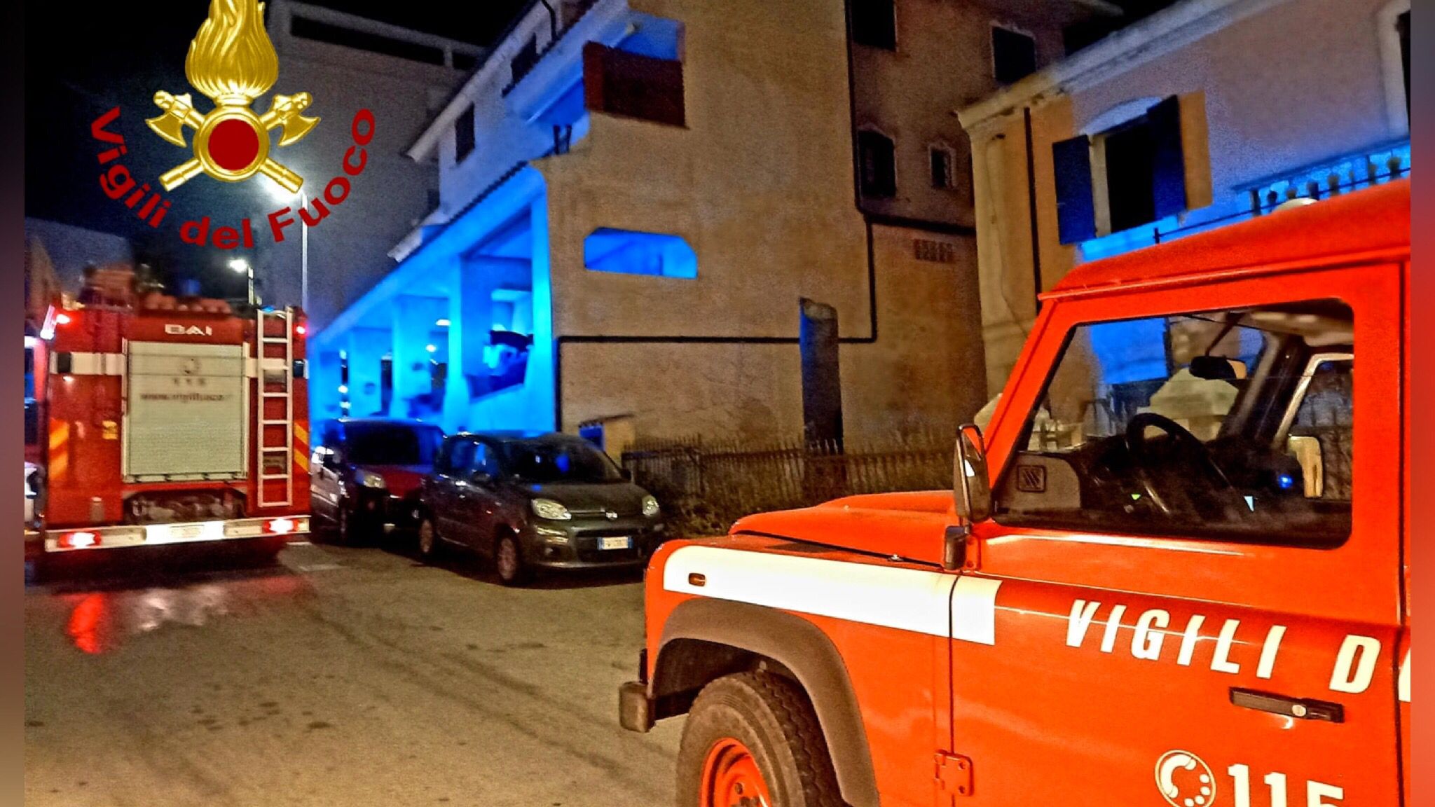 Gallura, a fuoco appartamento: accertamenti in corso