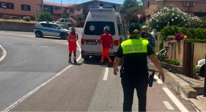Olbia, perde il controllo della bici e cade sull'asfalto: 19enne in gravi condizioni