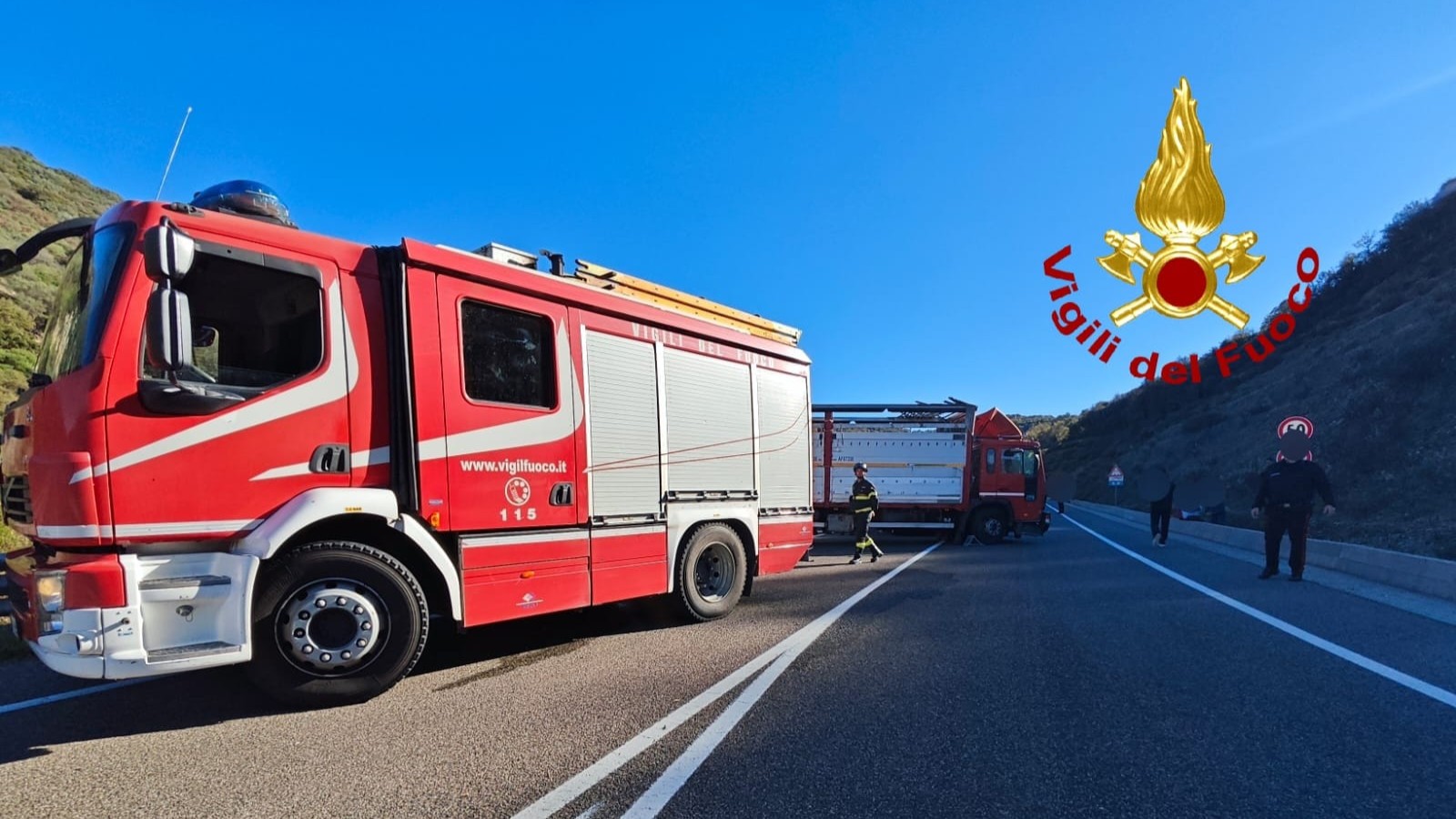 Pattada, tragedia sulla SS128 bis: camionista muore travolto dal suo mezzo