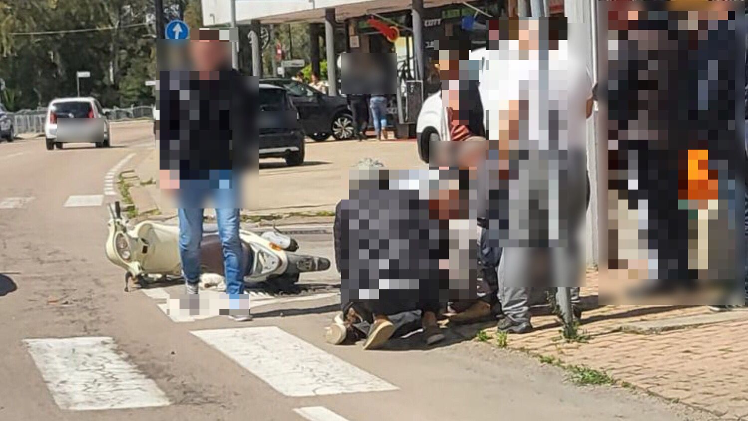 Olbia: incidente in via Galvani