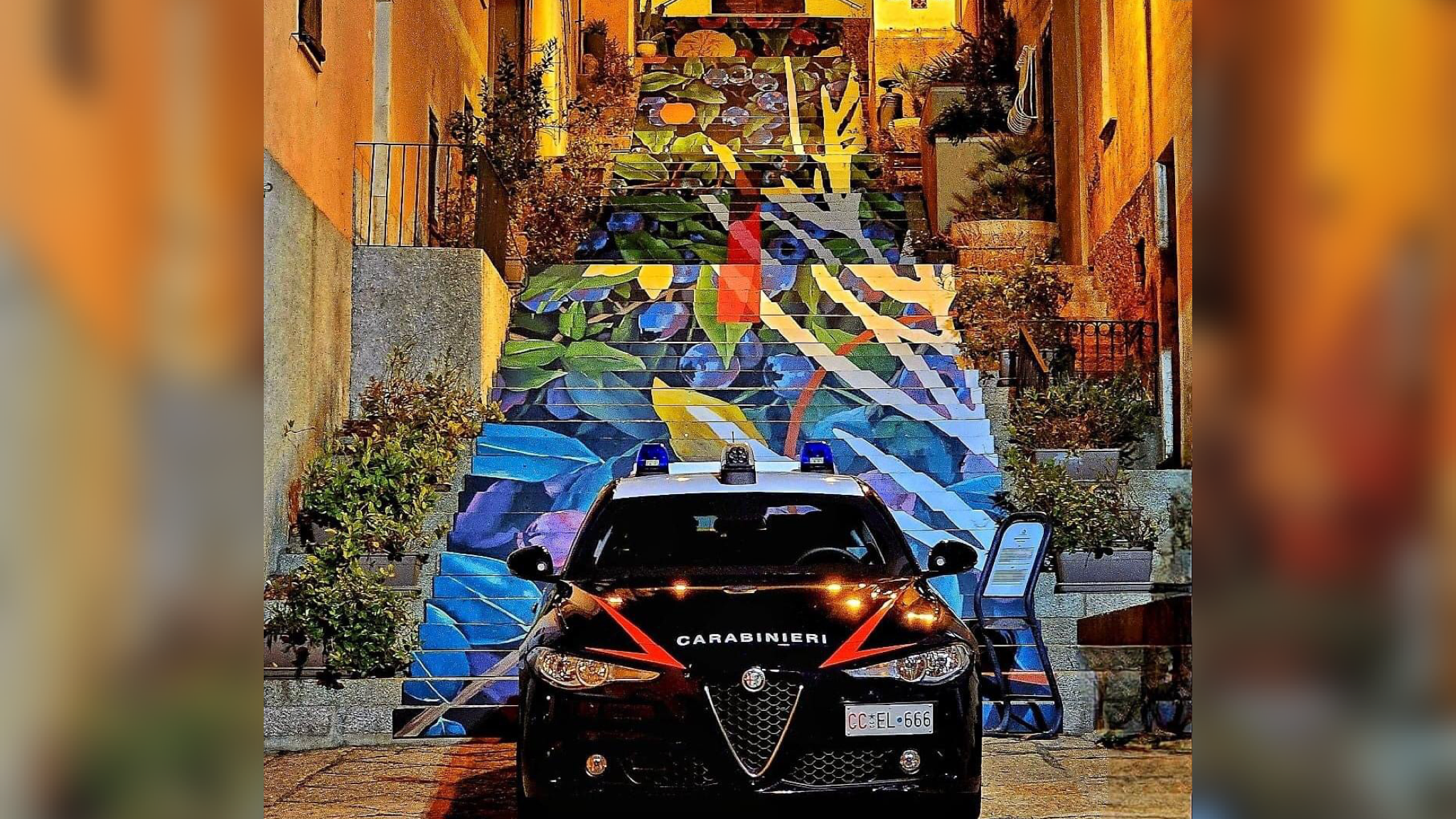 L’arma dei carabinieri rende omaggio a Arzachena: è pioggia di like 