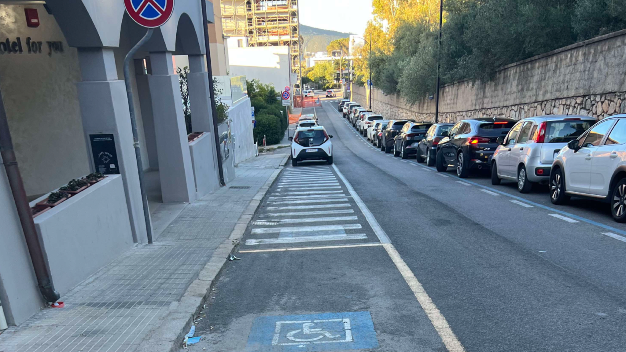 Olbia, via Acquedotto Romano in degrado: la segnalazione