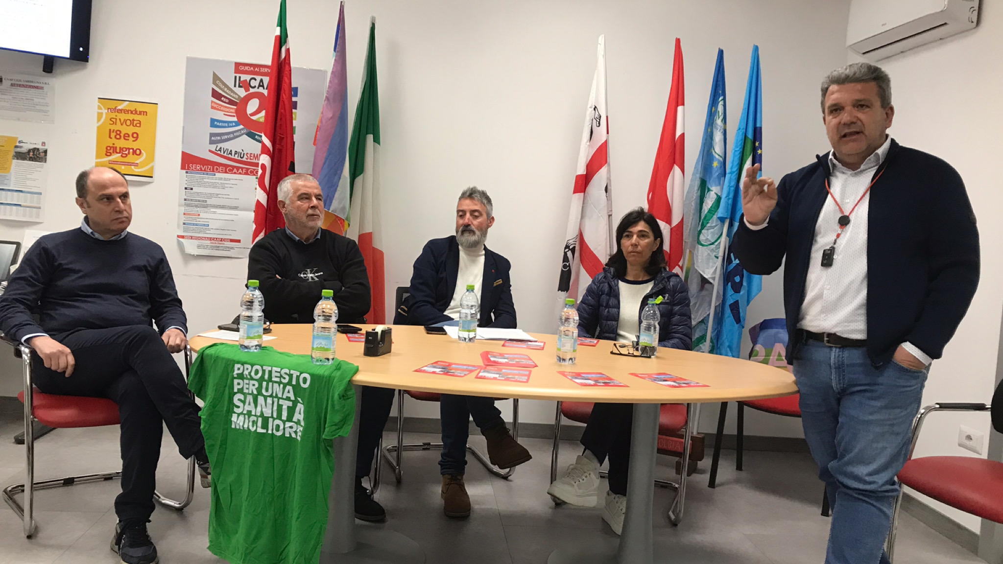 Olbia: al via sit in con corteo per dire “Giù le mani dalla sanità” 