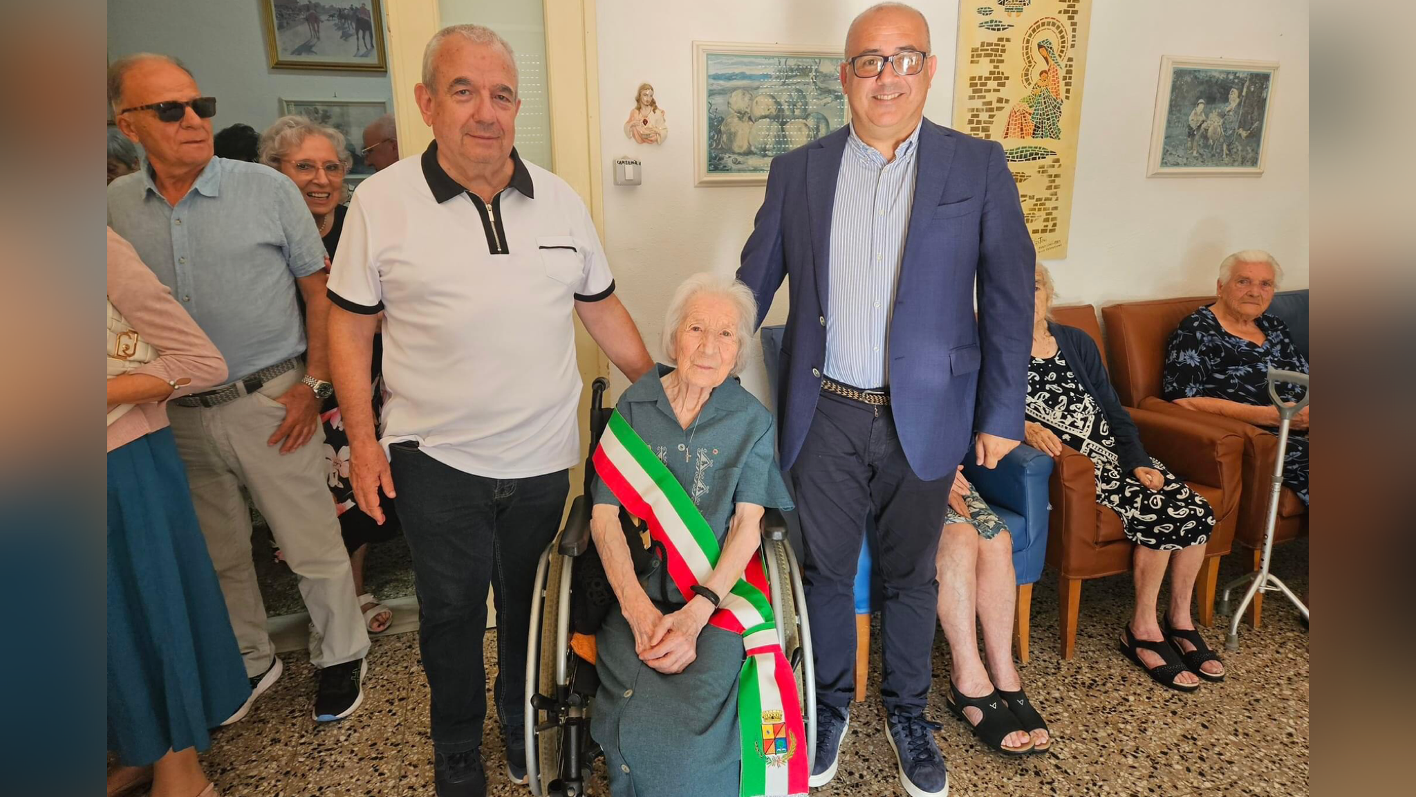 Calangianus, grande festa per i 100 anni dell’ex sindaca Anna Luciano