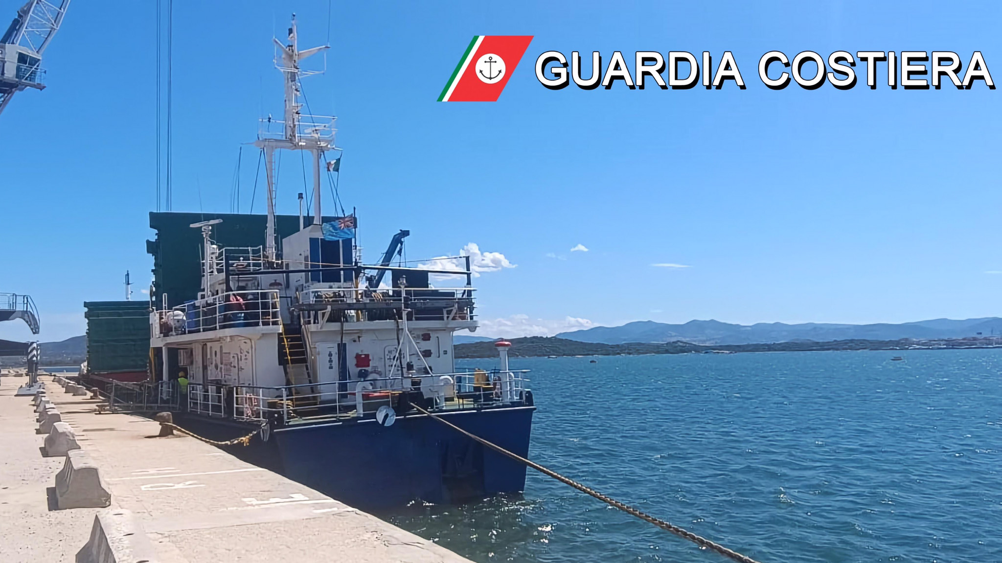 Olbia, mercantile fermato per difformità in materia di sicurezza