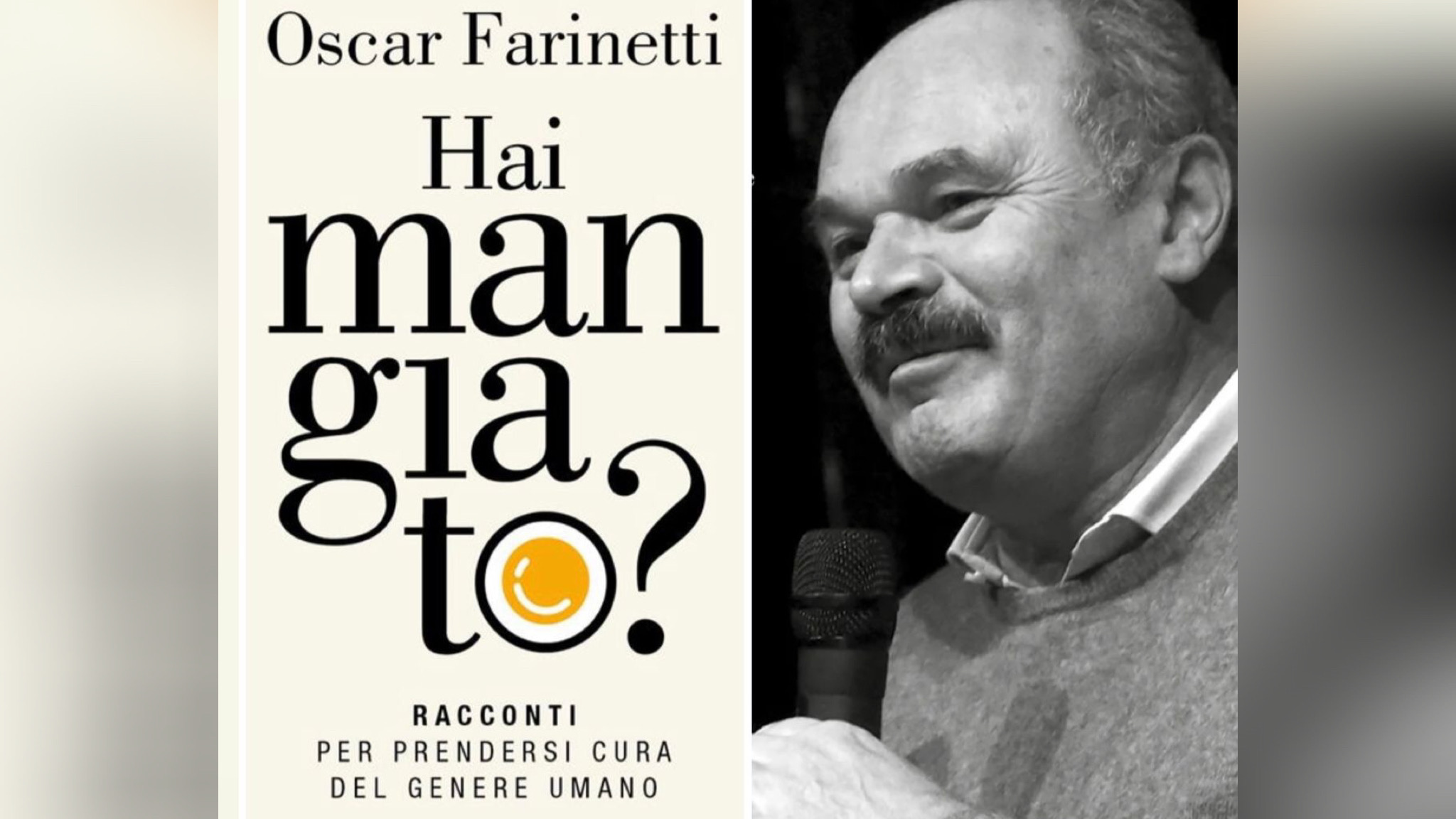 Olbia, Oscar Farinetti racconta “Hai mangiato?”