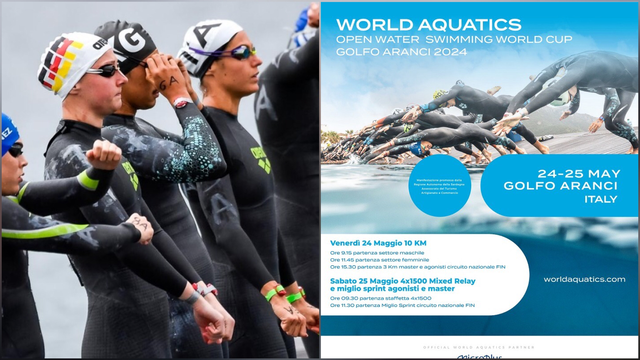 Golfo Aranci: è grande attesa per i campioni mondiali