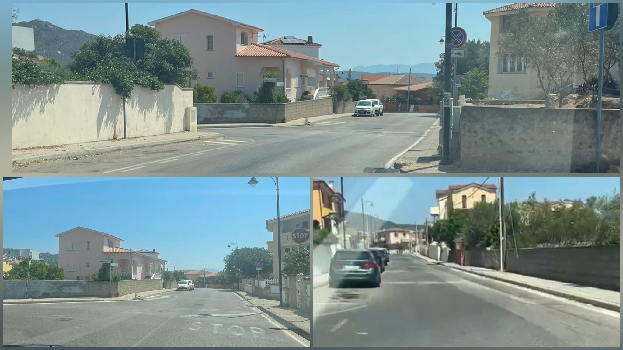 Olbia, via Londra a rischio incidente, l’allarme dei residenti: manca la segnaletica