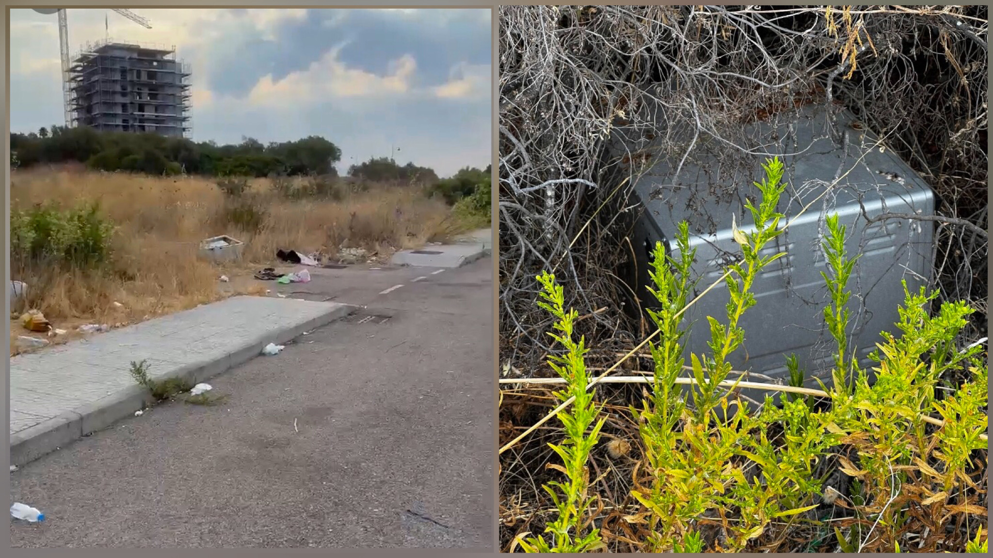 Olbia, Sa Minda noa: da bivacco serale a discarica a cielo aperto