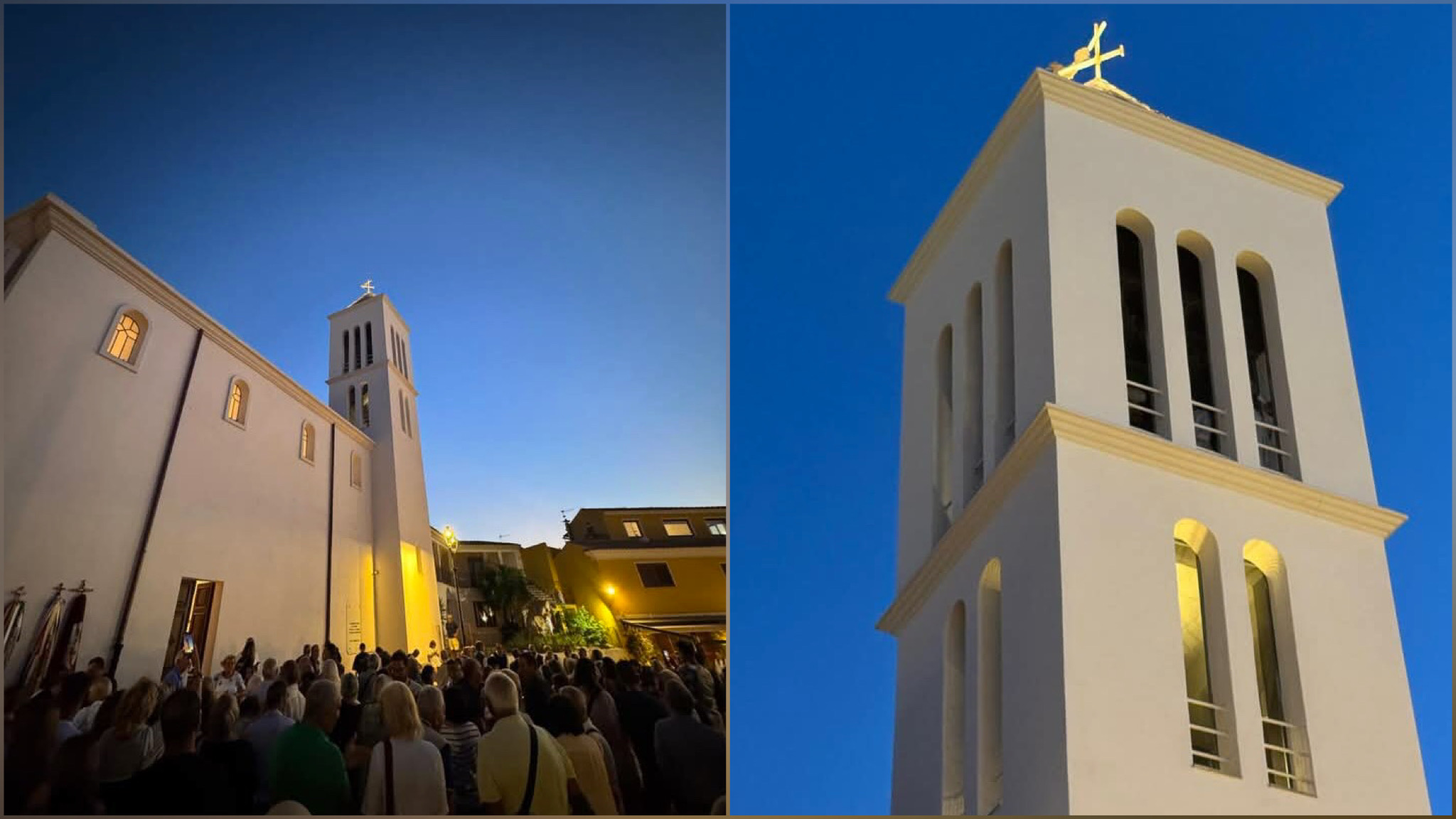 San Teodoro, restaurato il campanile della chiesa parrocchiale