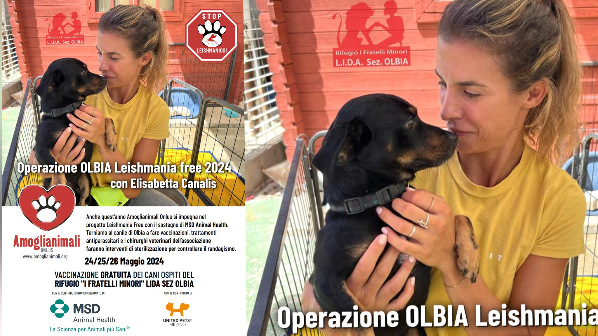 Olbia: Elisabetta Canalis madrina della Lida Olbia