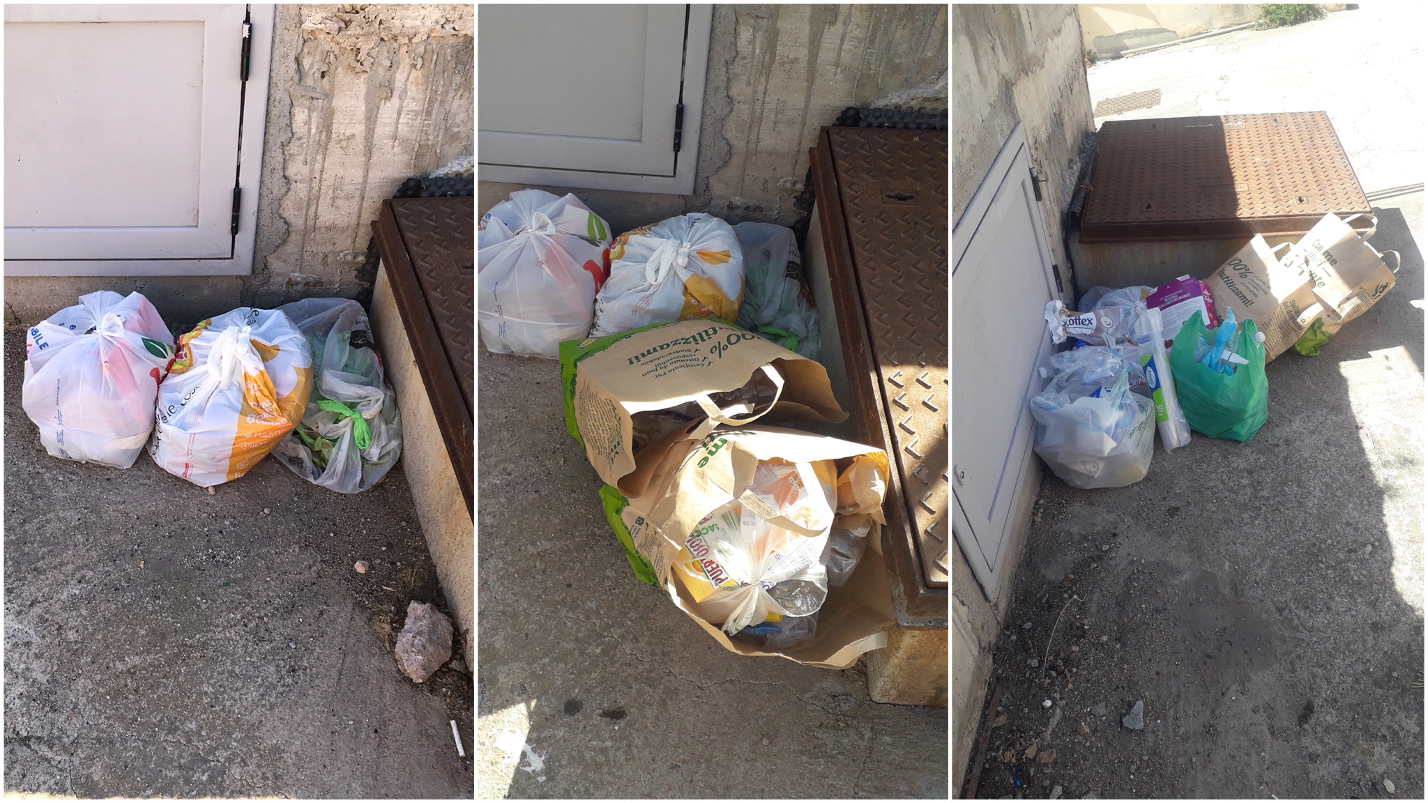 Olbia, i rifiuti moltiplicati in via San Simplicio