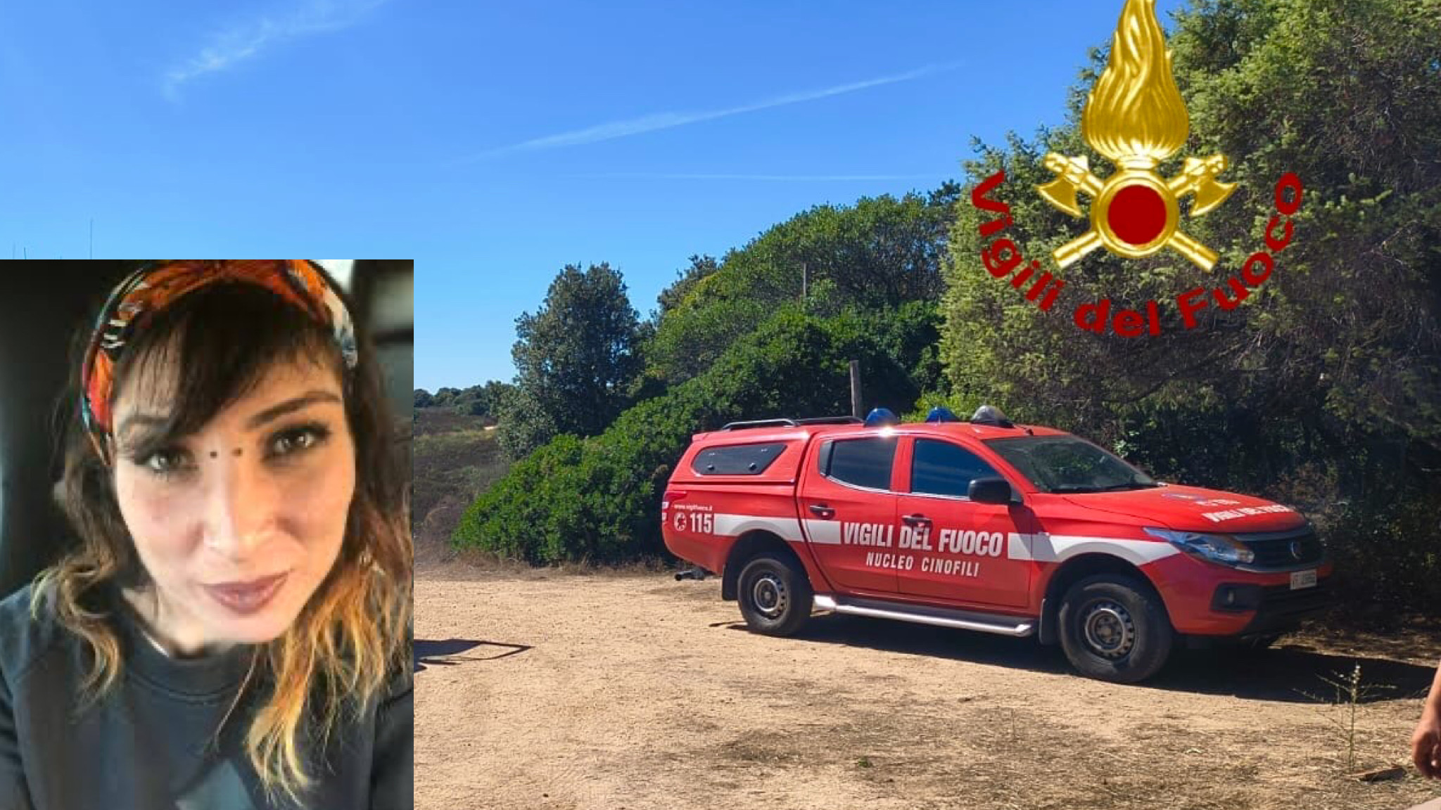Scomparsa di Cinzia Pinna, ricerche estese a Porto Cervo, mentre risulta un indagato
