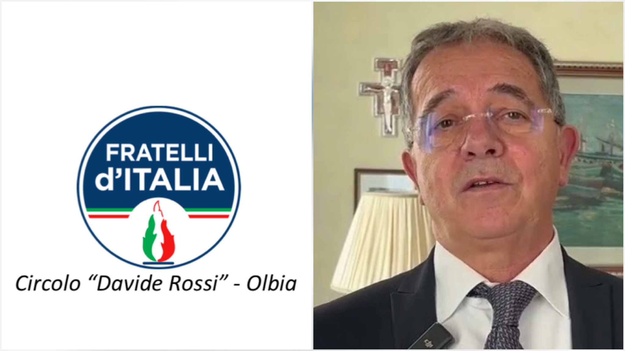 Olbia, dal circolo Fratelli d’Italia le congratulazioni al presidente Nizzi