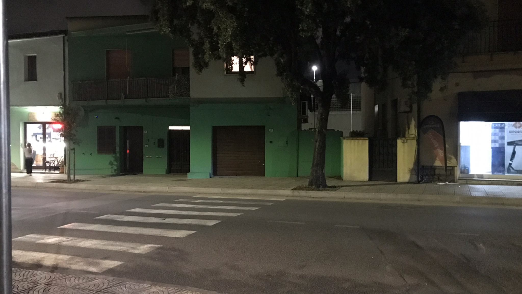 Olbia, via Roma al buio nel tratto vicino alla Sacra Famiglia