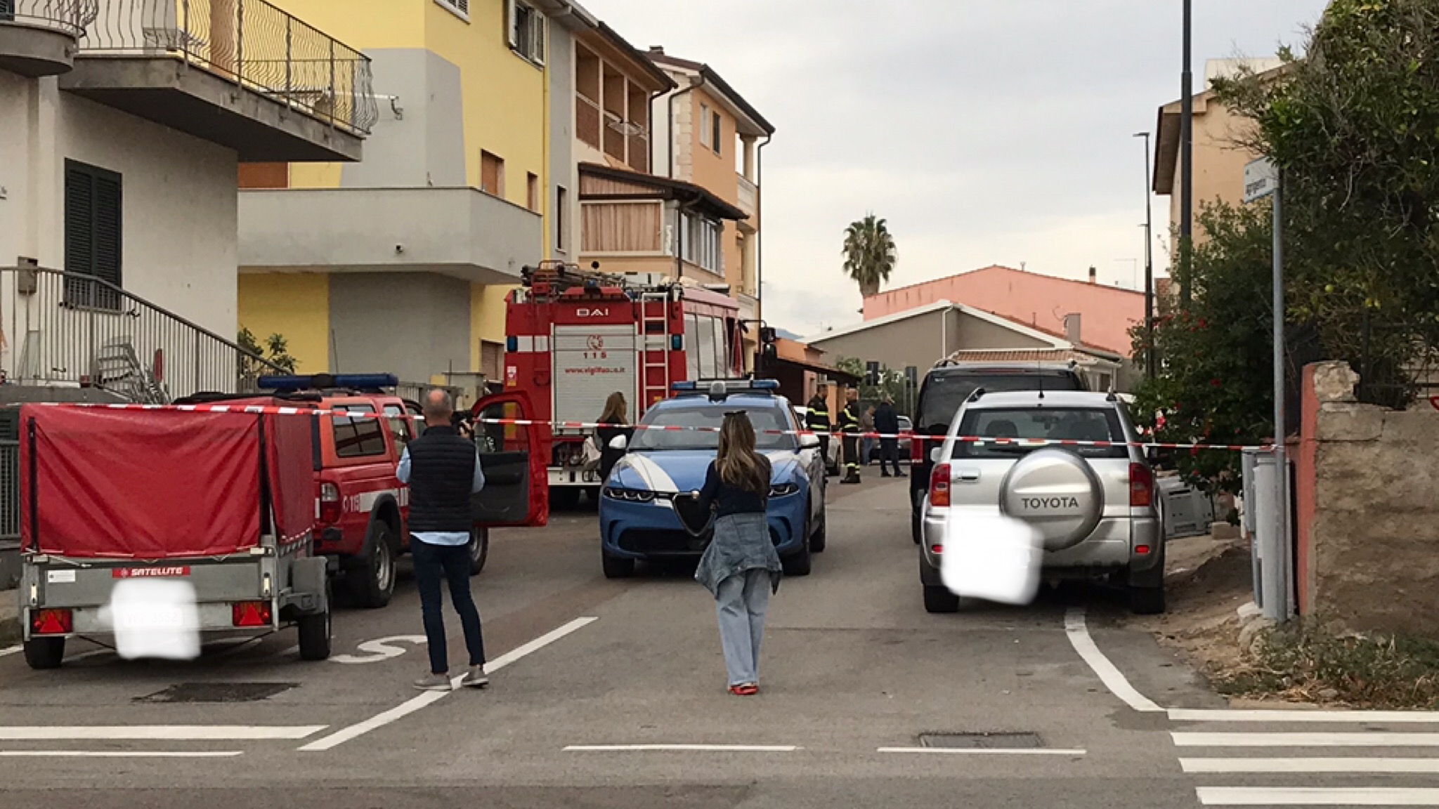 Olbia, ore di angoscia in zona Bandinu