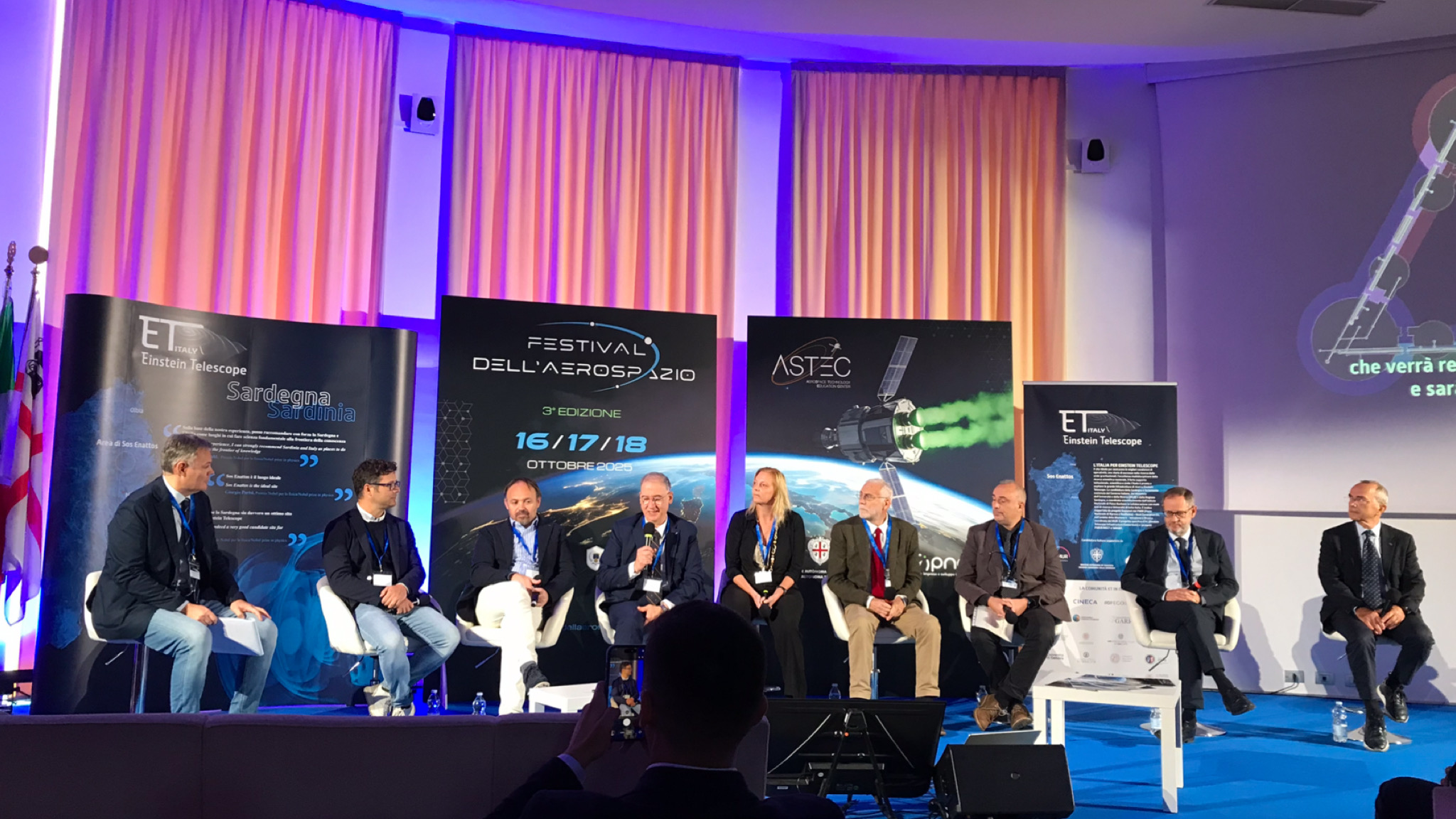 Olbia, Einstein Telescope: il progetto presentato al Festival dell’Aerospazio
