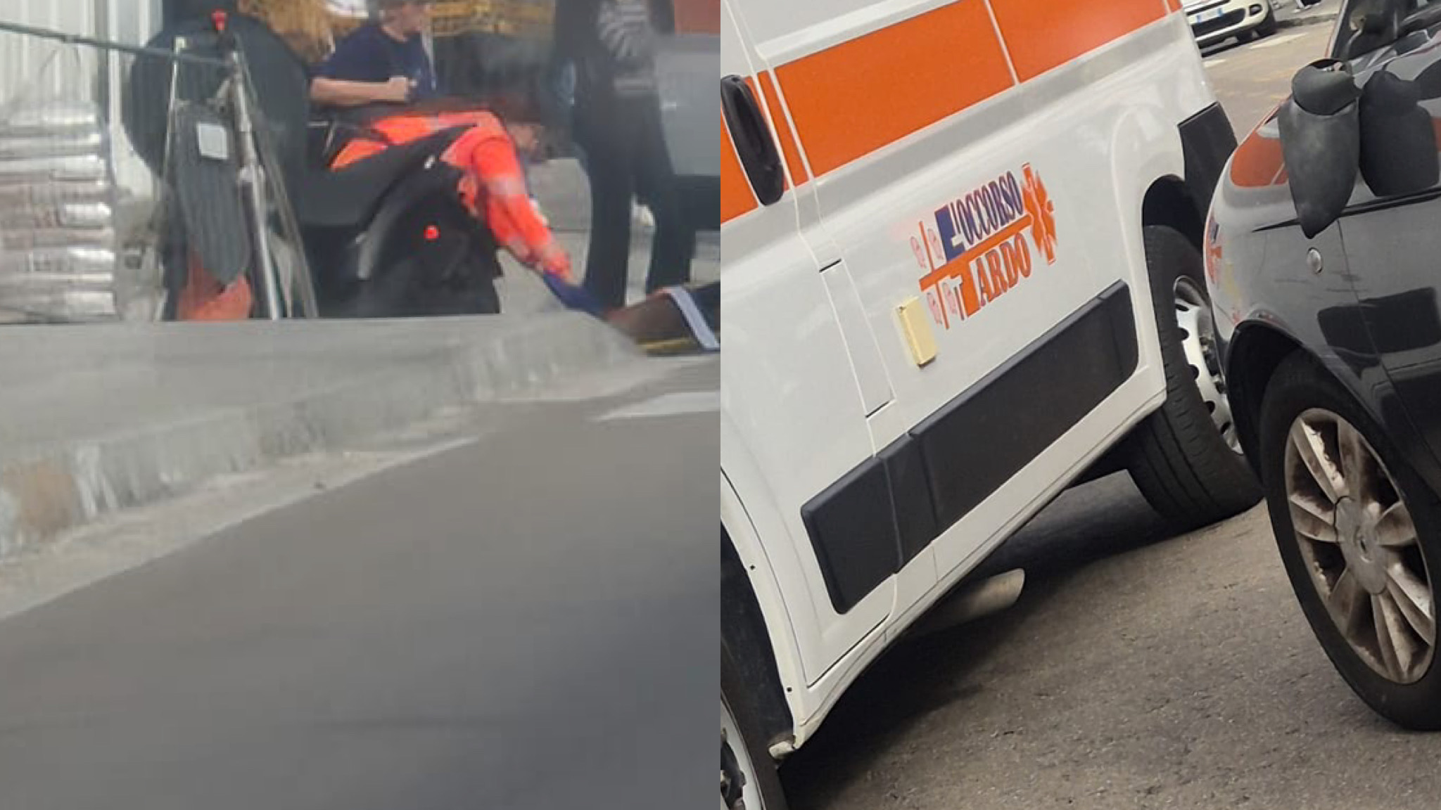 Olbia, incidente in via Roma: scontro tra auto e moto