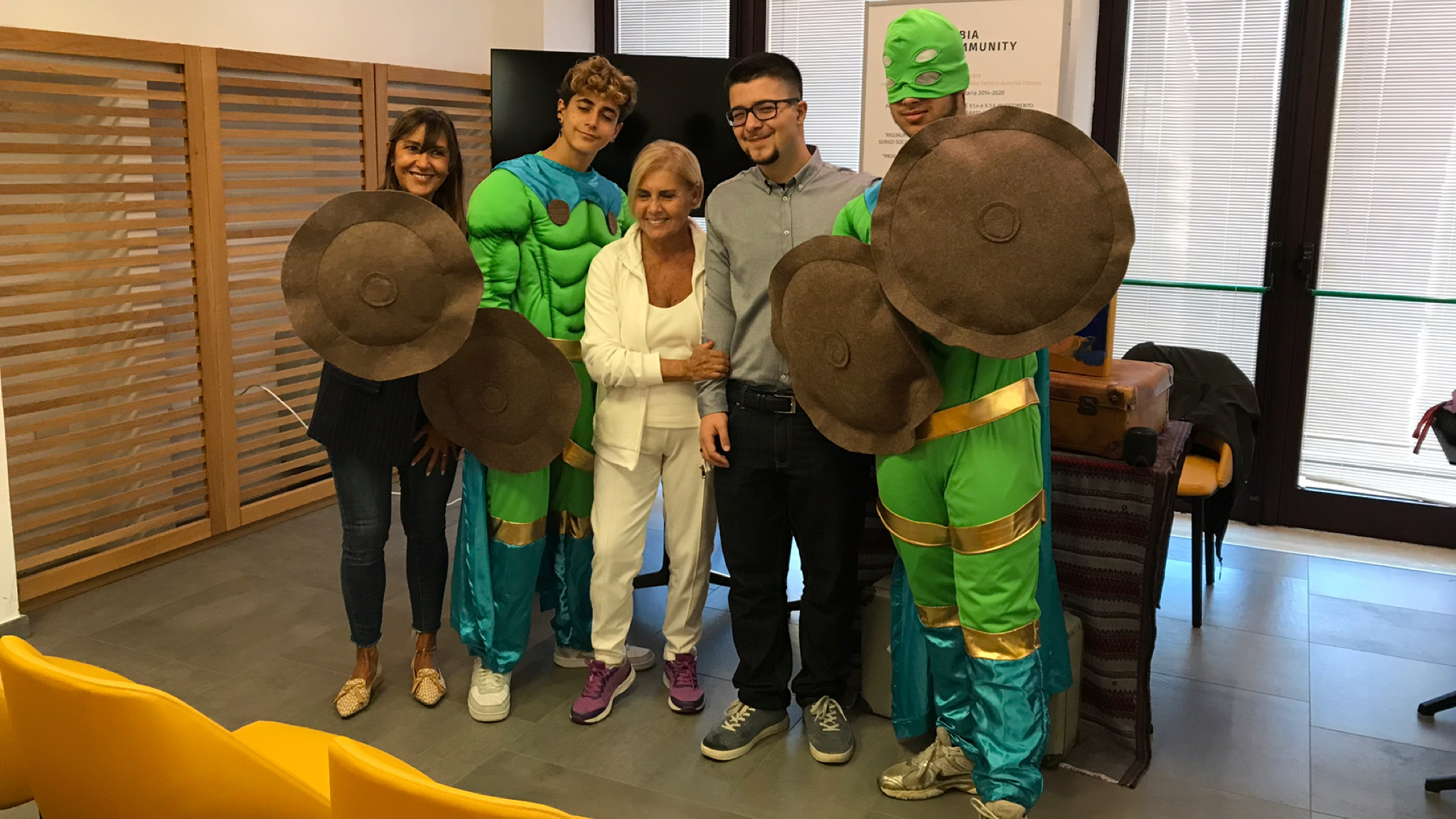 Olbia, arriva Gamma Gallura il super eroe dell’amicizia