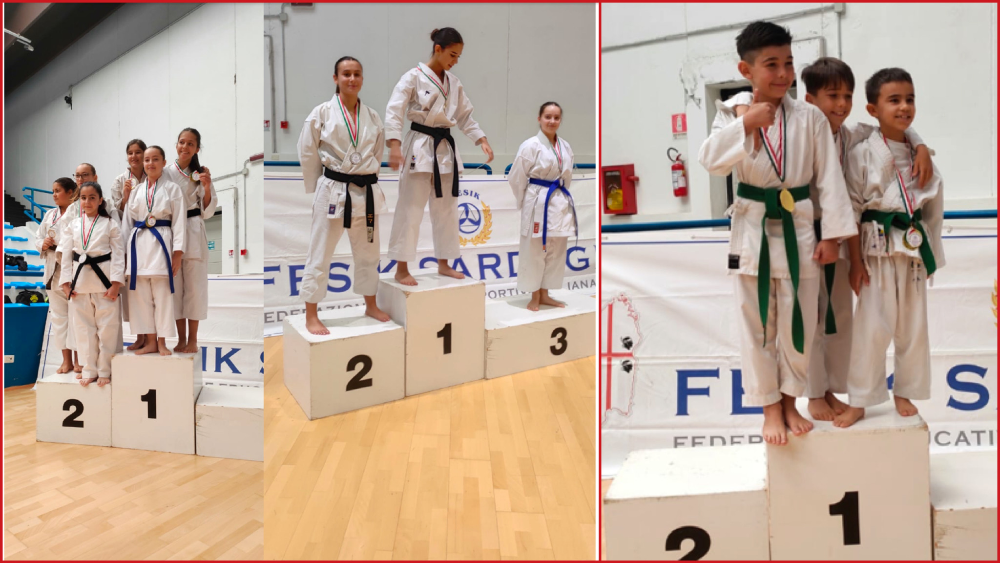 Olbia, incetta di medaglie per l’Asd Hiroshi Shirai