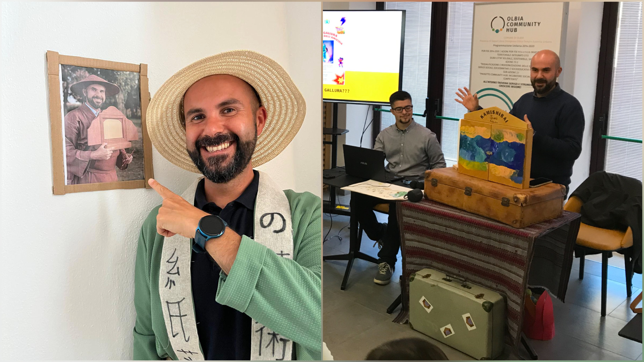 Olbia, il Kamishibai raccontato attraverso la passione e il lavoro di Andrea Bebbu