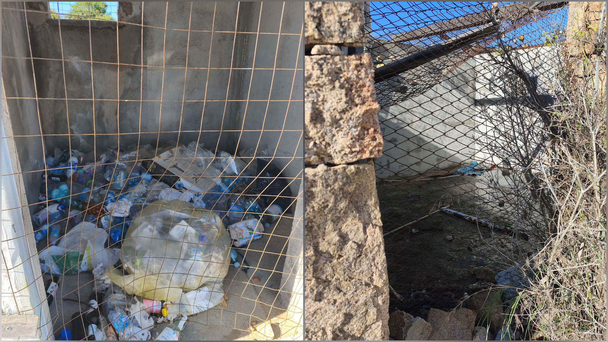 Spiaggia del Principe, lo stato di abbandono nell’area dei parcheggi