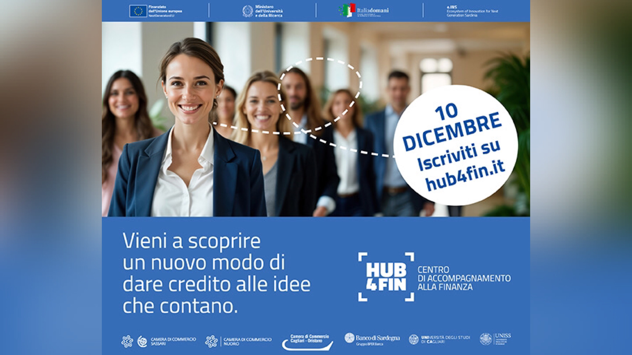 Hub4Fin, “il futuro del verbo finanziare: idee e imprese si incontrano alla Camera di Commercio 
