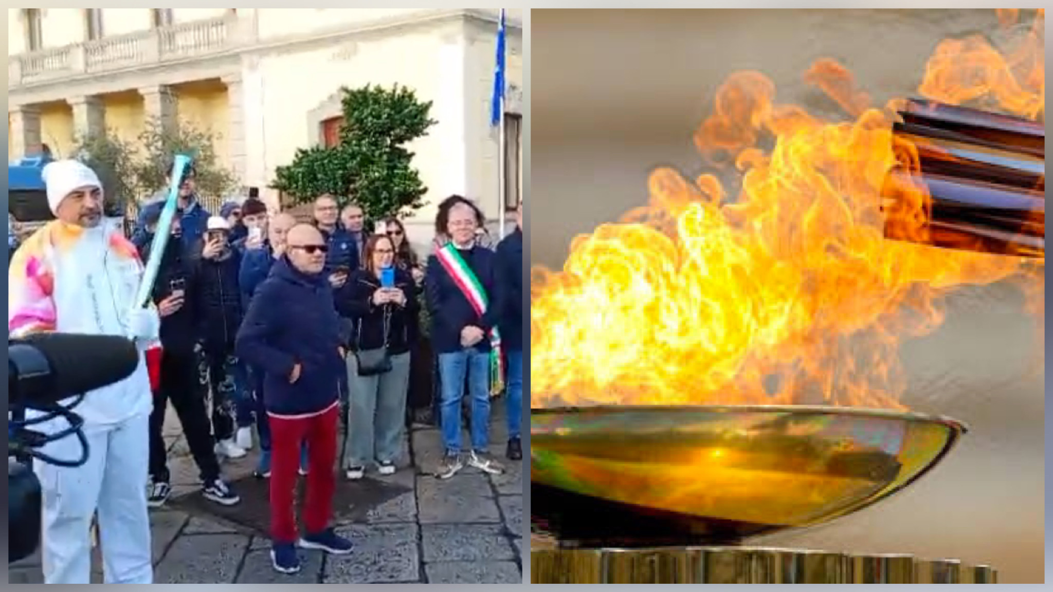 Olbia, il passaggio della fiaccola olimpica in città 