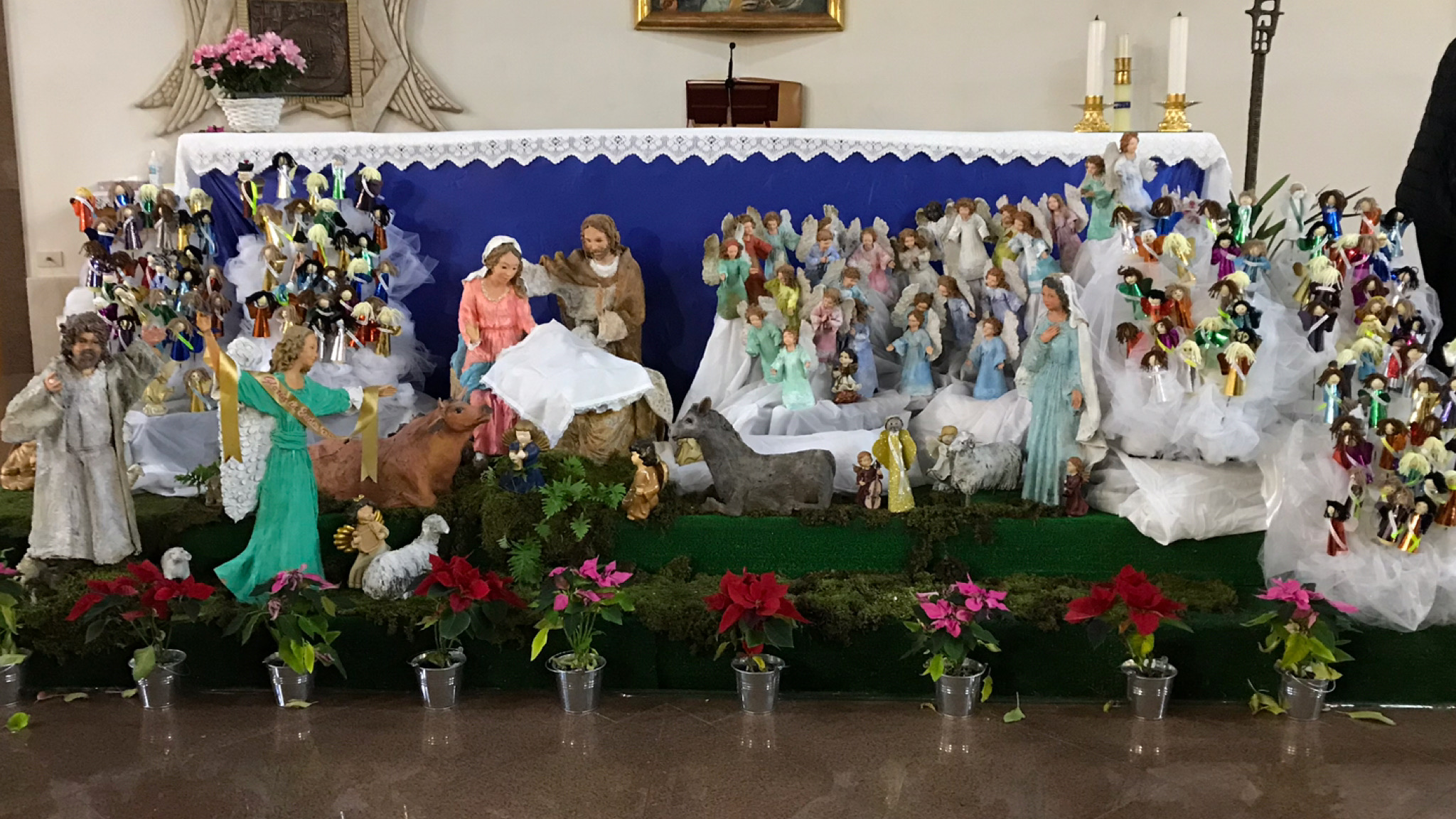 Olbia, i 100 angeli messaggeri alla parrocchia della Sacra Famiglia