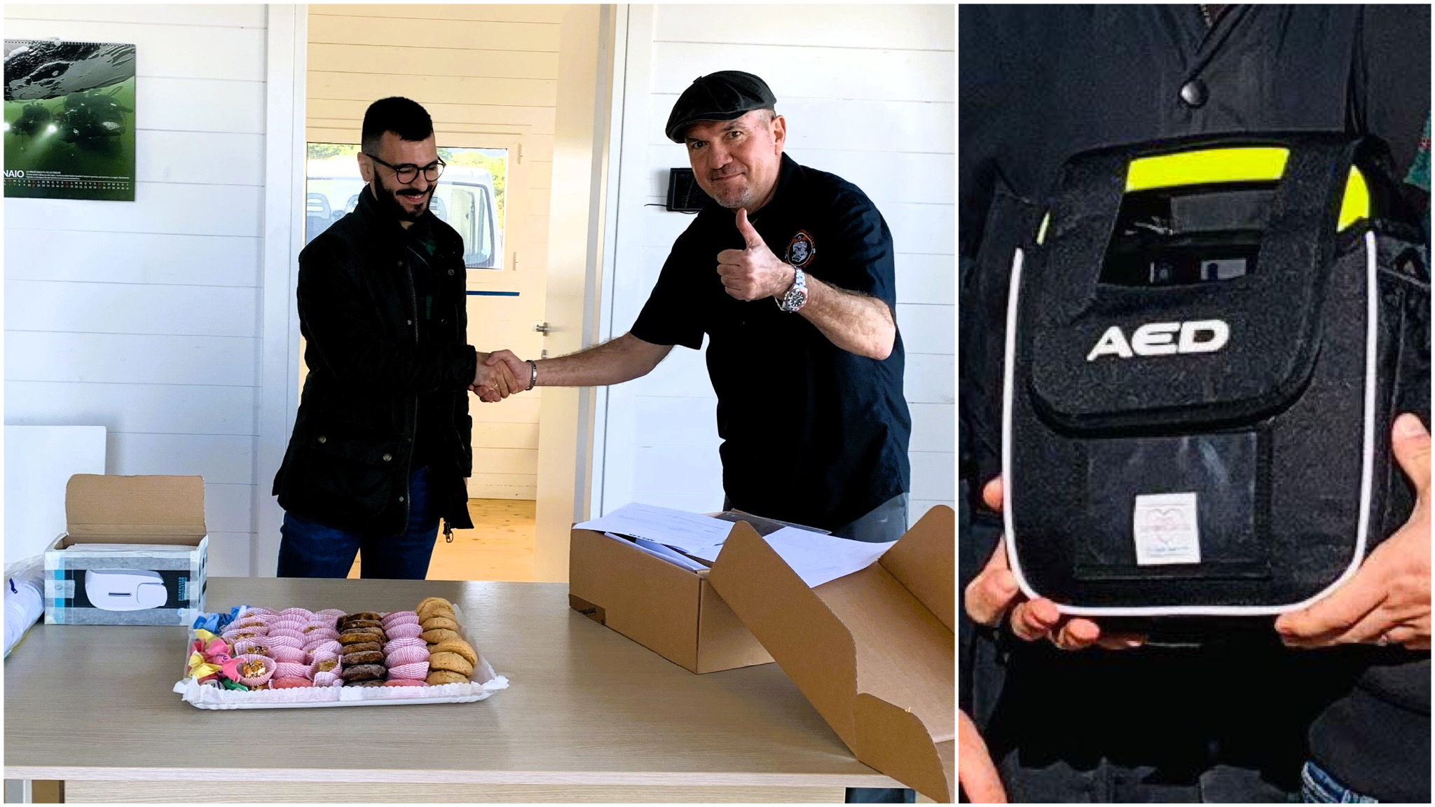 San Teodoro, al nuovo porto arriva un defibrillatore 