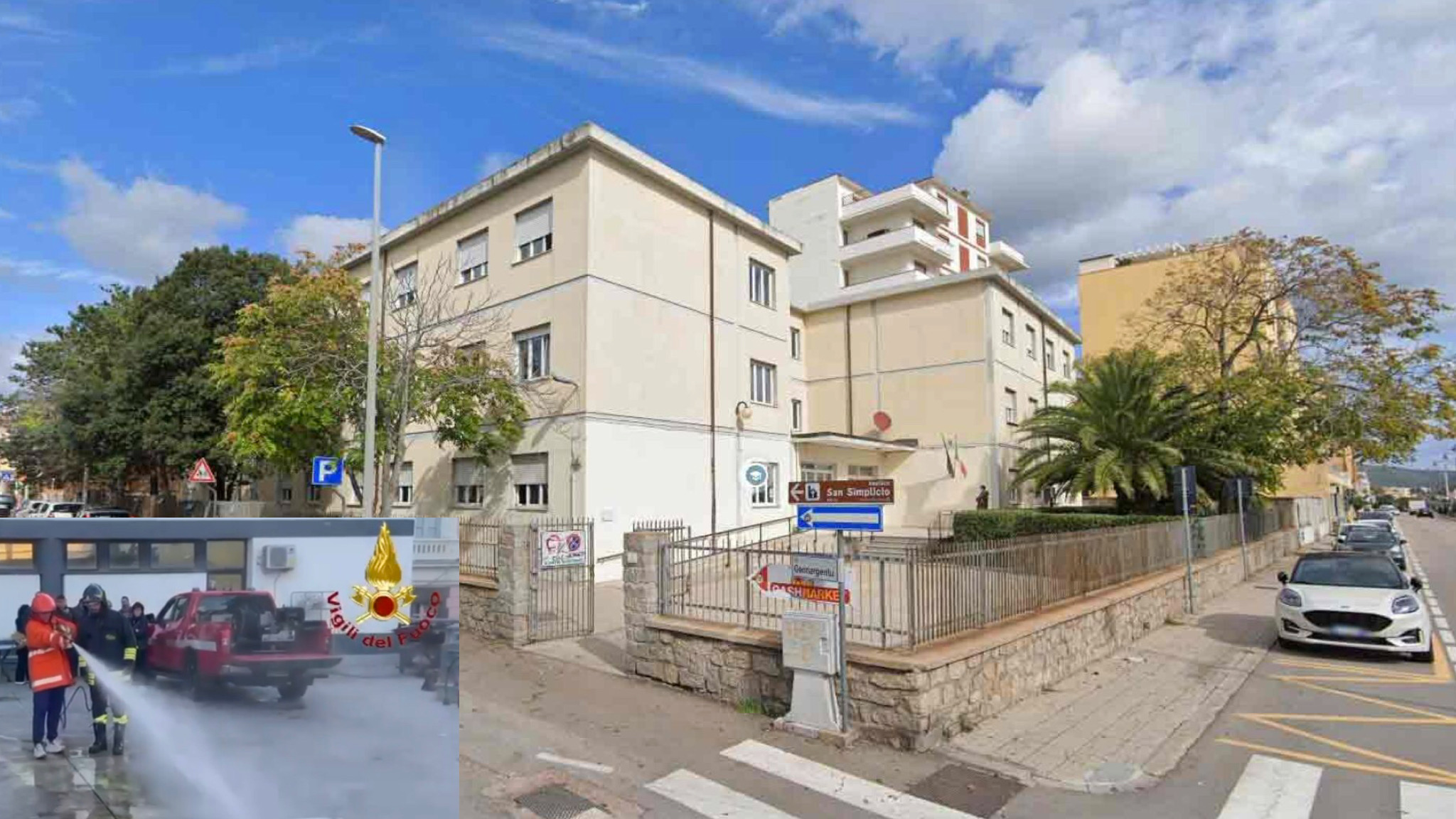 Olbia, parte il progetto “Scuola sicura”:a lezione con i Vigili del Fuoco