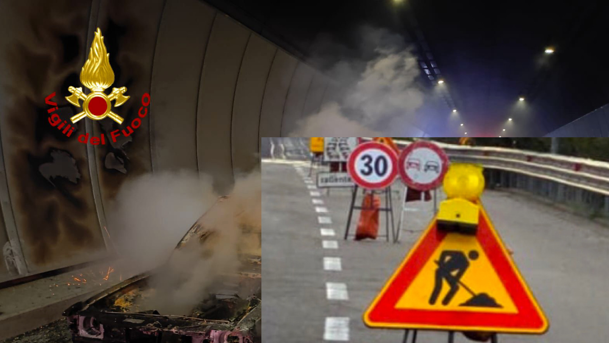 Budoni, chiusura sulla 131 per sostituzione pannelli in galleria