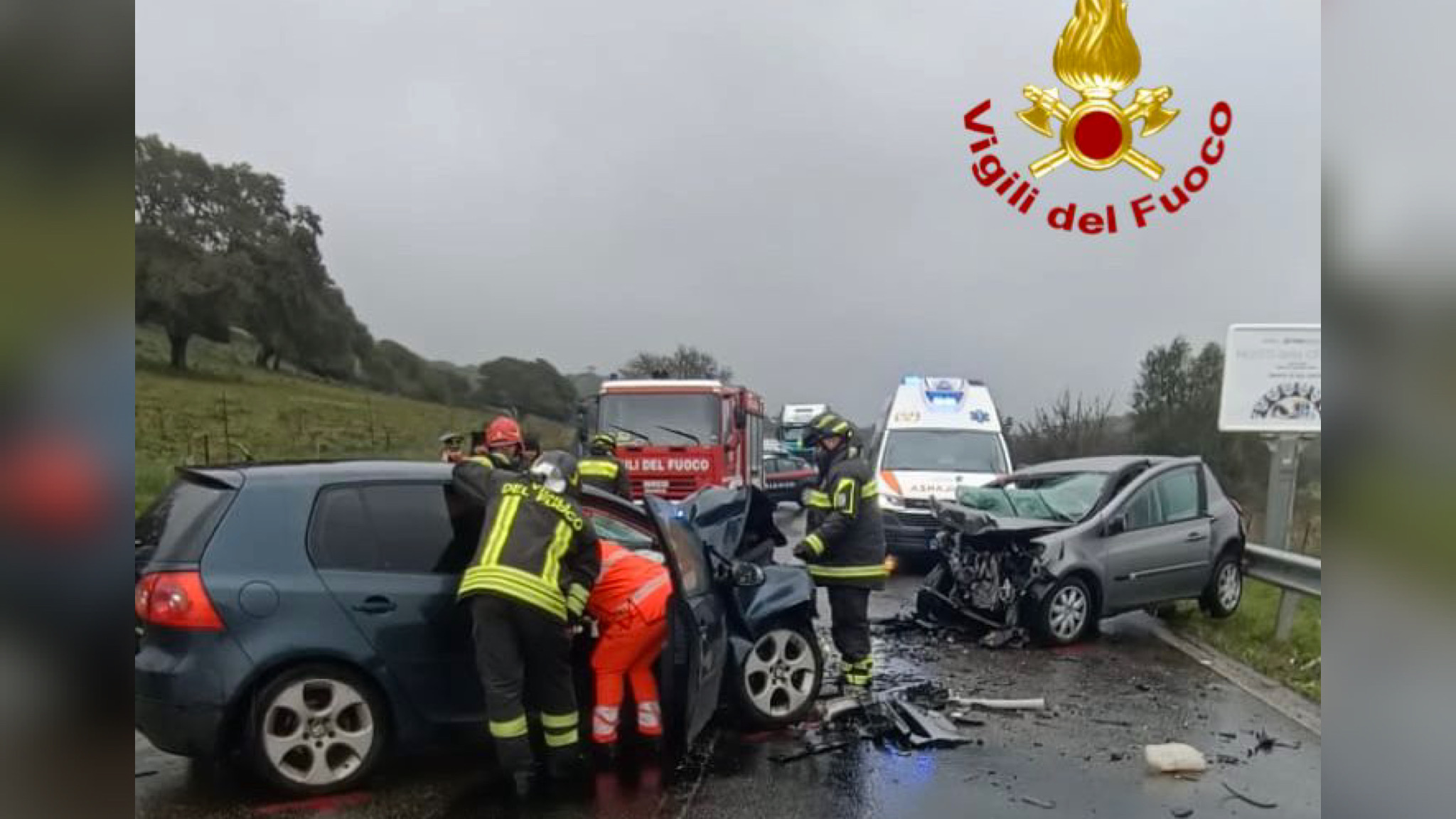 Si aggrava il bilancio del frontale sulla SP 129: un morto e tre feriti