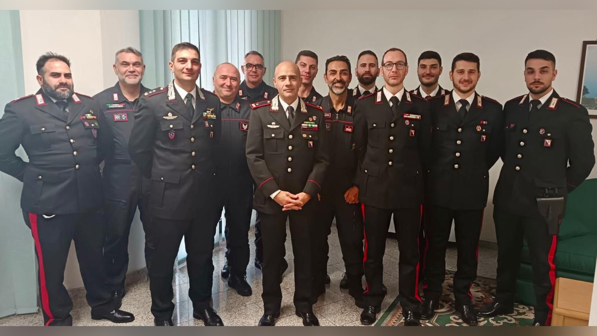 La Maddalena e Palau ricevono il comandante della Legione Carabinieri Sardegna