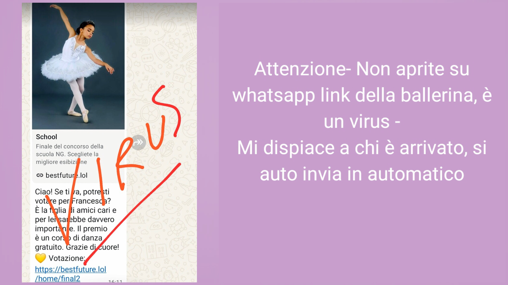 Olbia, truffe telefoniche: link su wapp per votare la figlia ballerina di amici