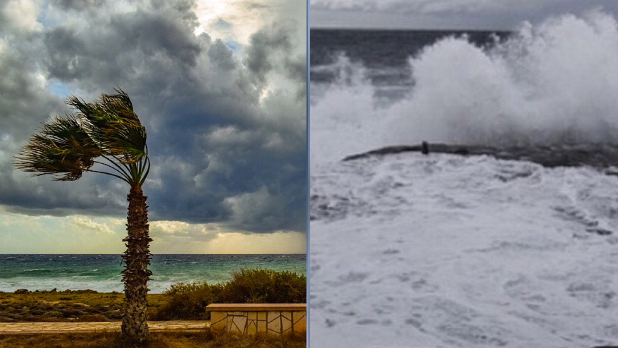 Metà settimana con venti forti, mareggiate e burrasca nell’Isola
