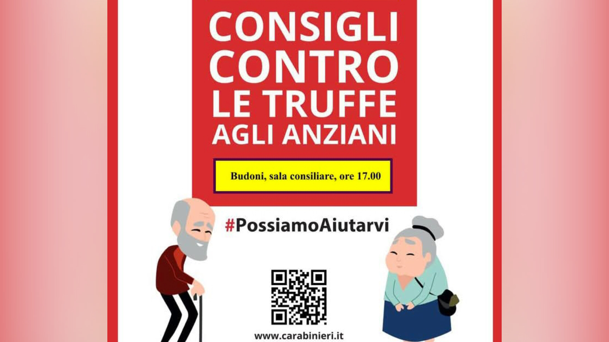 Consigli contro le truffe agli anziani: il convegno a Budoni
