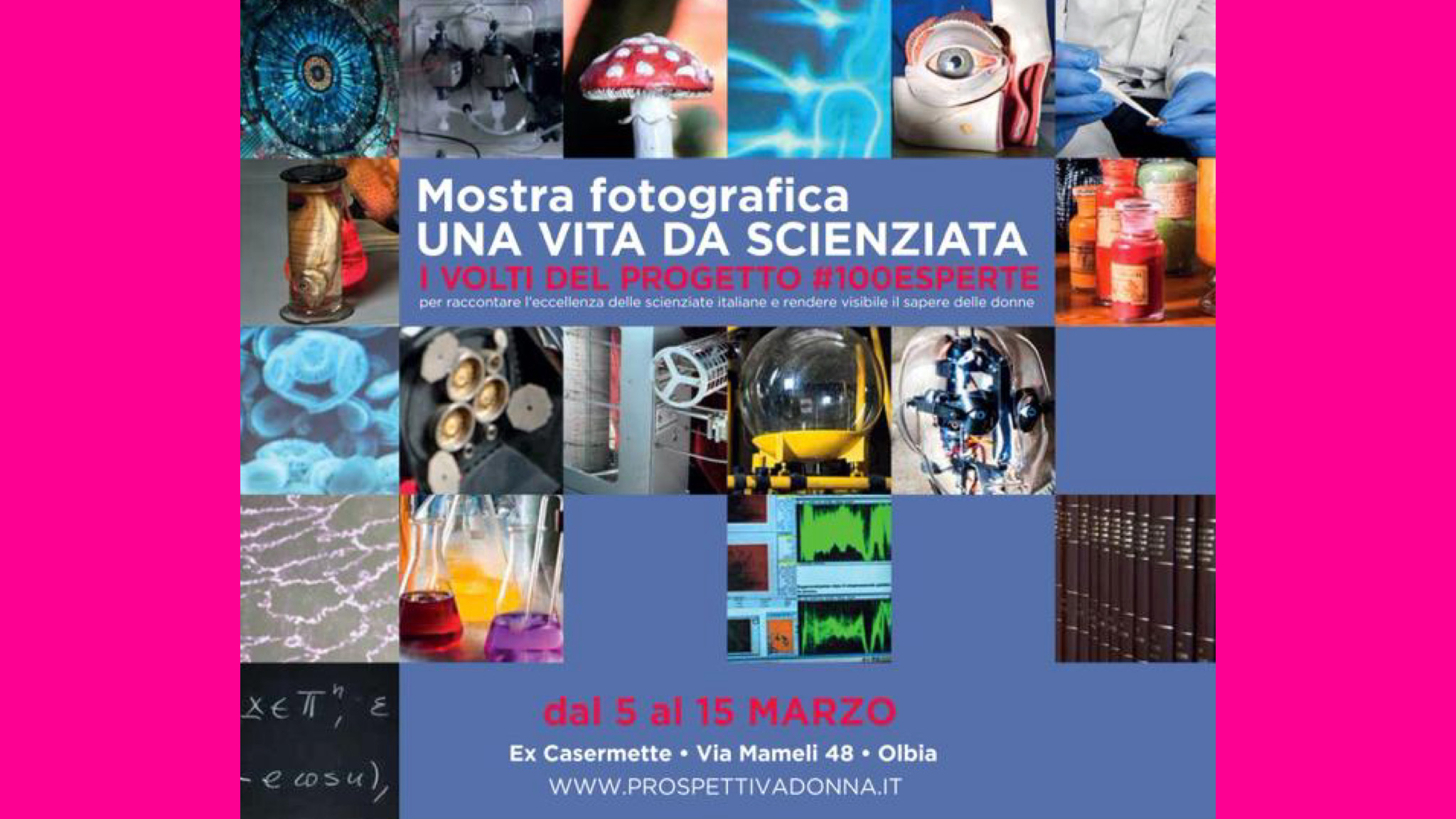 Olbia, l’Otto donna 2026 presenta la mostra fotografica “una vita da scienziata” 