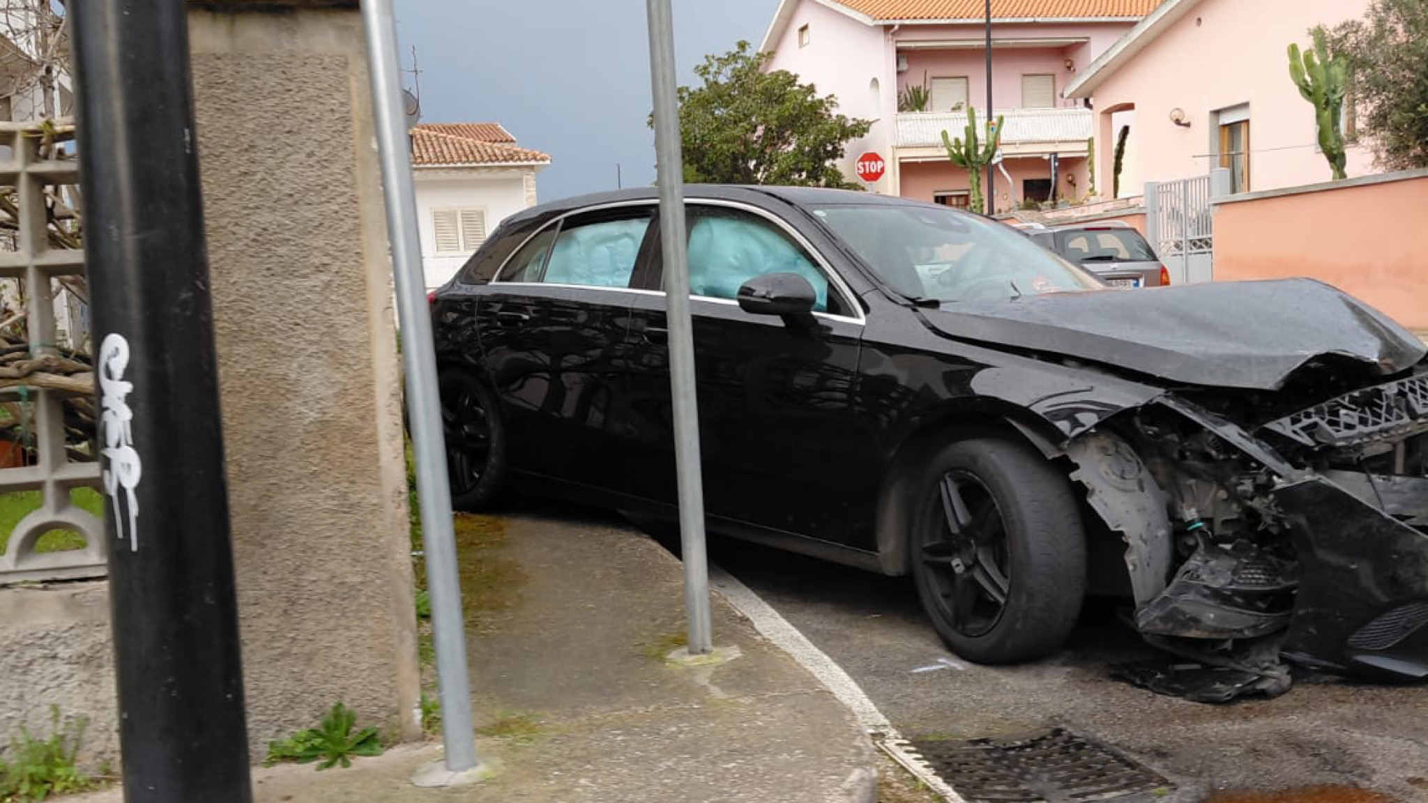 Olbia, scontro tra due auto nella prima mattinata di oggi