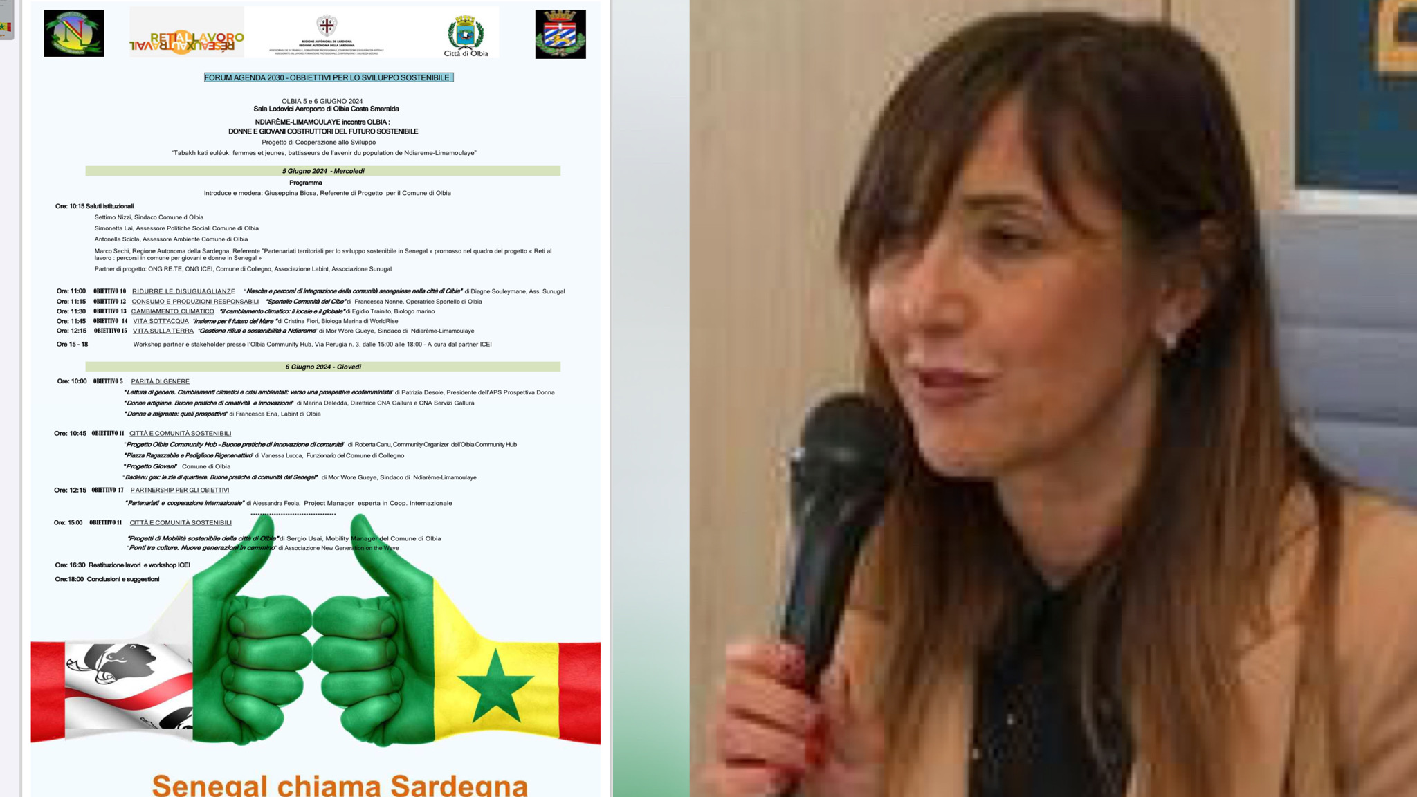 Olbia, progetto “Reti al lavoro,” in collaborazione con il Senegal: le parole della referente Biosa