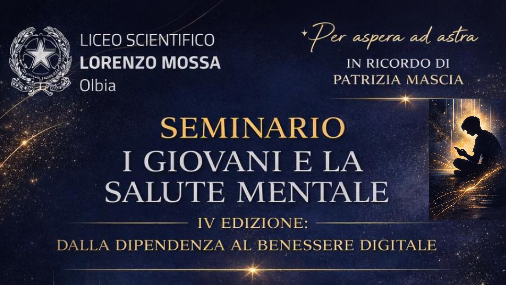 Olbia, “I giovani e la salute mentale: dalla dipendenza al benessere digitale”