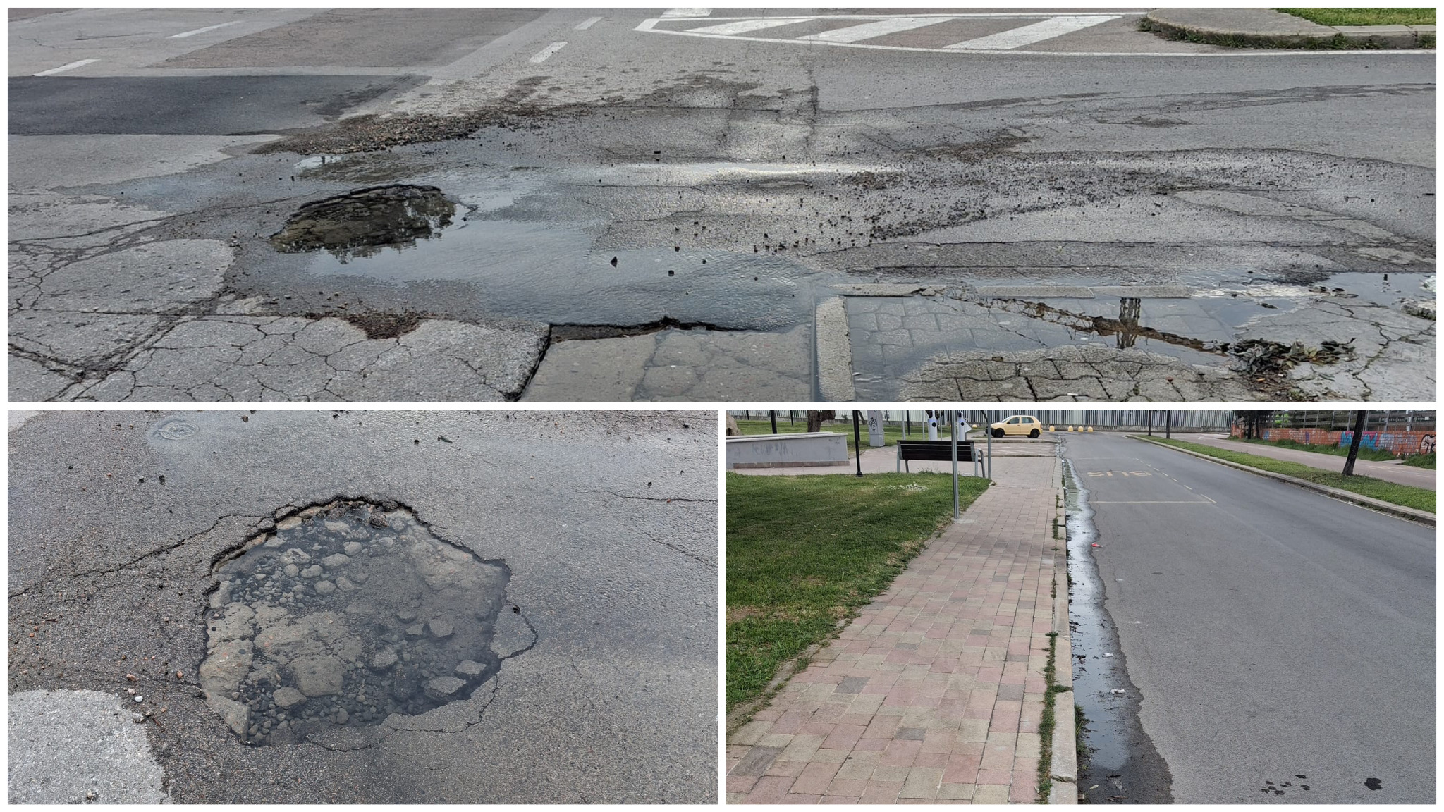 Olbia, perdita d’acqua in via Vicenza