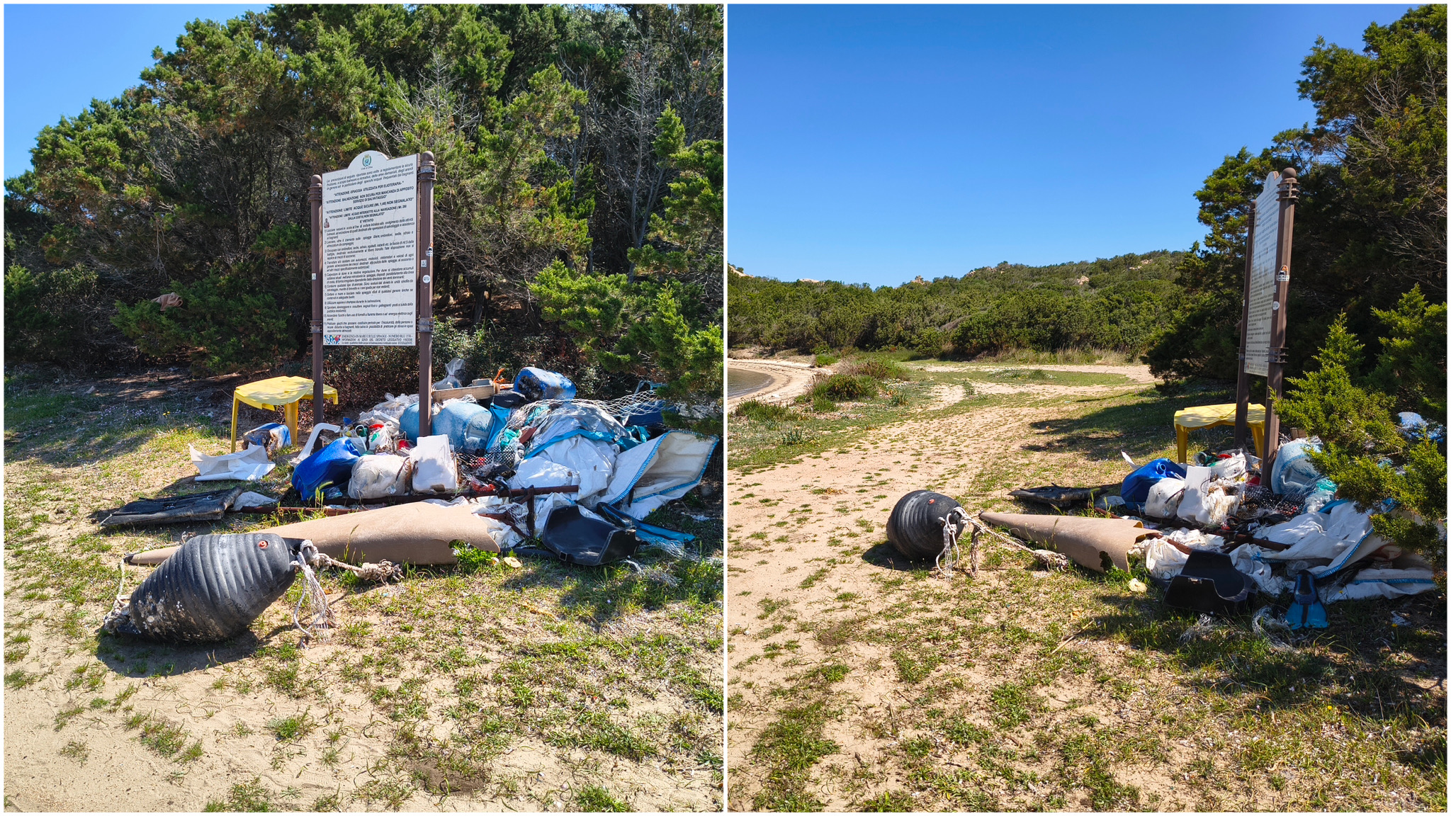 Capo Ceraso, nuova segnalazione sull’accumulo dei rifiuti in zona
