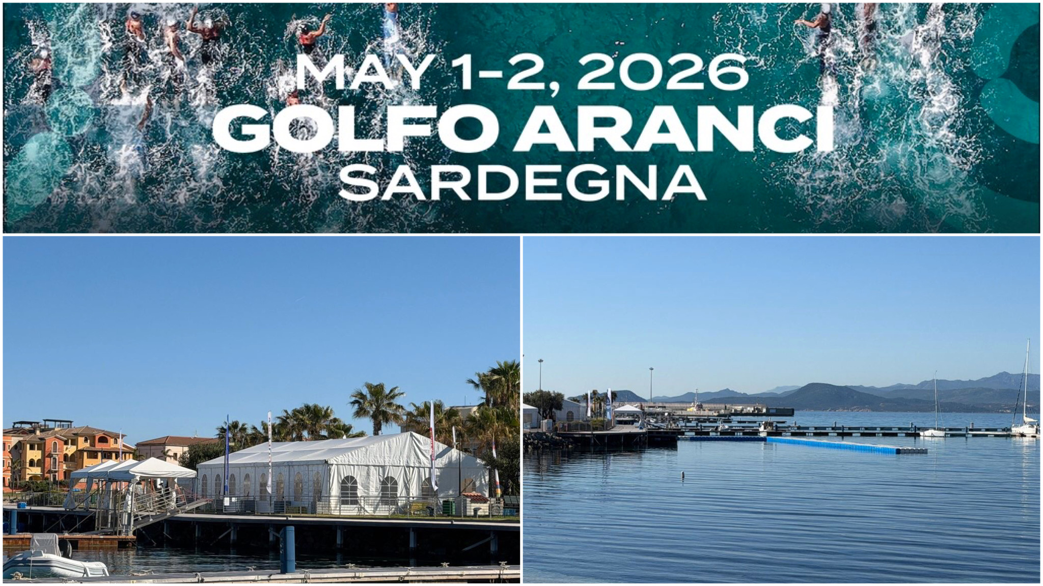 A Golfo Aranci arriva la tappa della Coppa del mondo di nuoto in acque libere