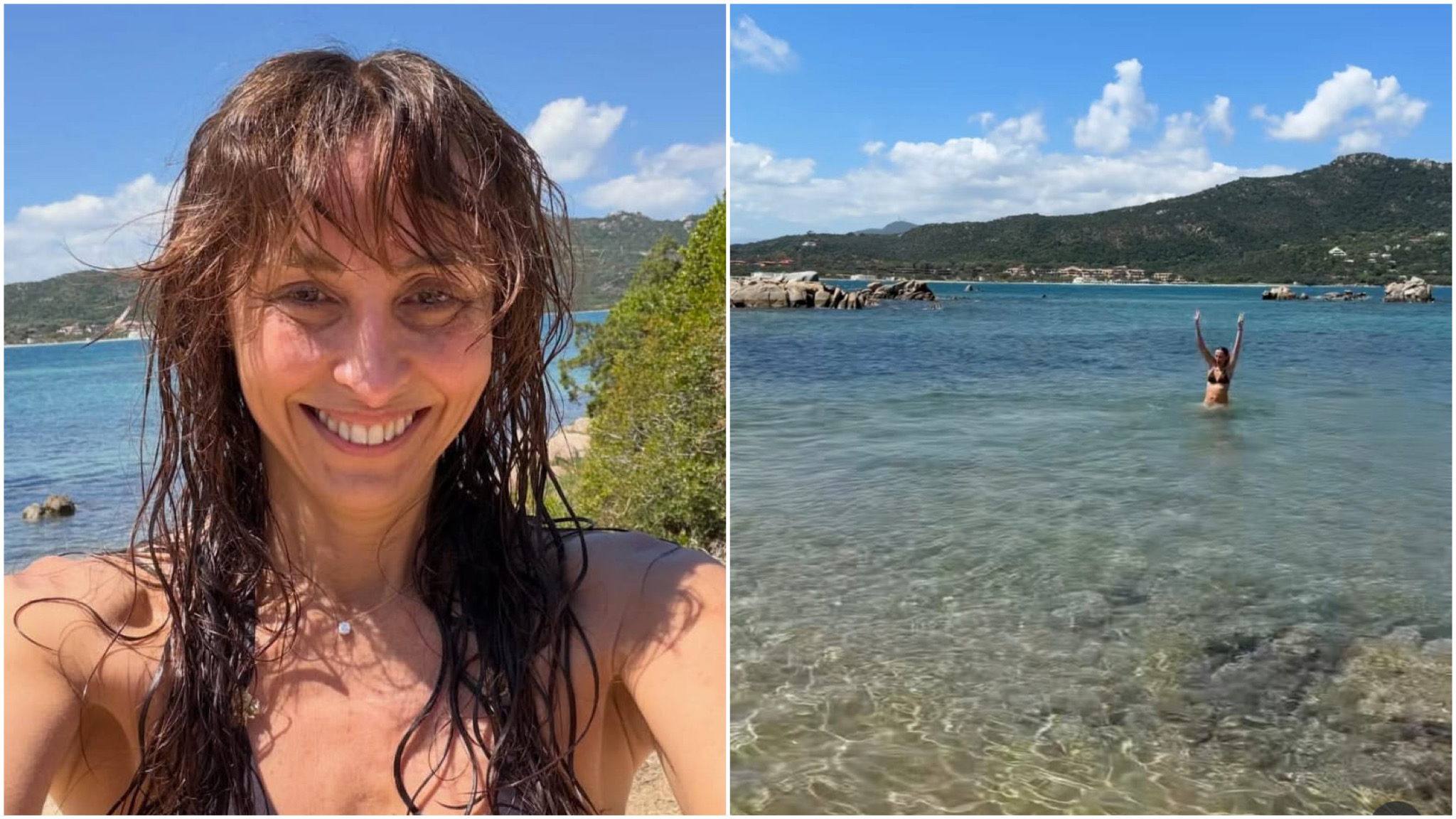 Primi bagni vip in Gallura: arriva Benedetta Parodi