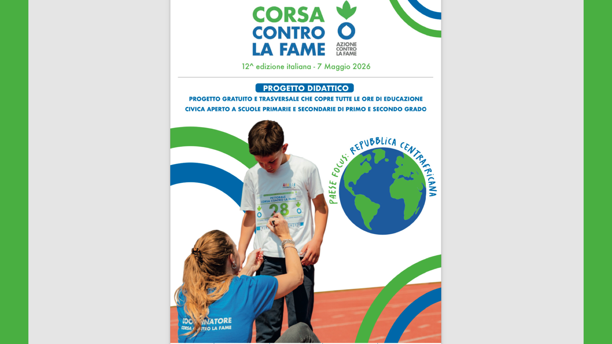 Olbia, “Corsa Contro la Fame”:sport e solidarietà per educare le nuove generazioni