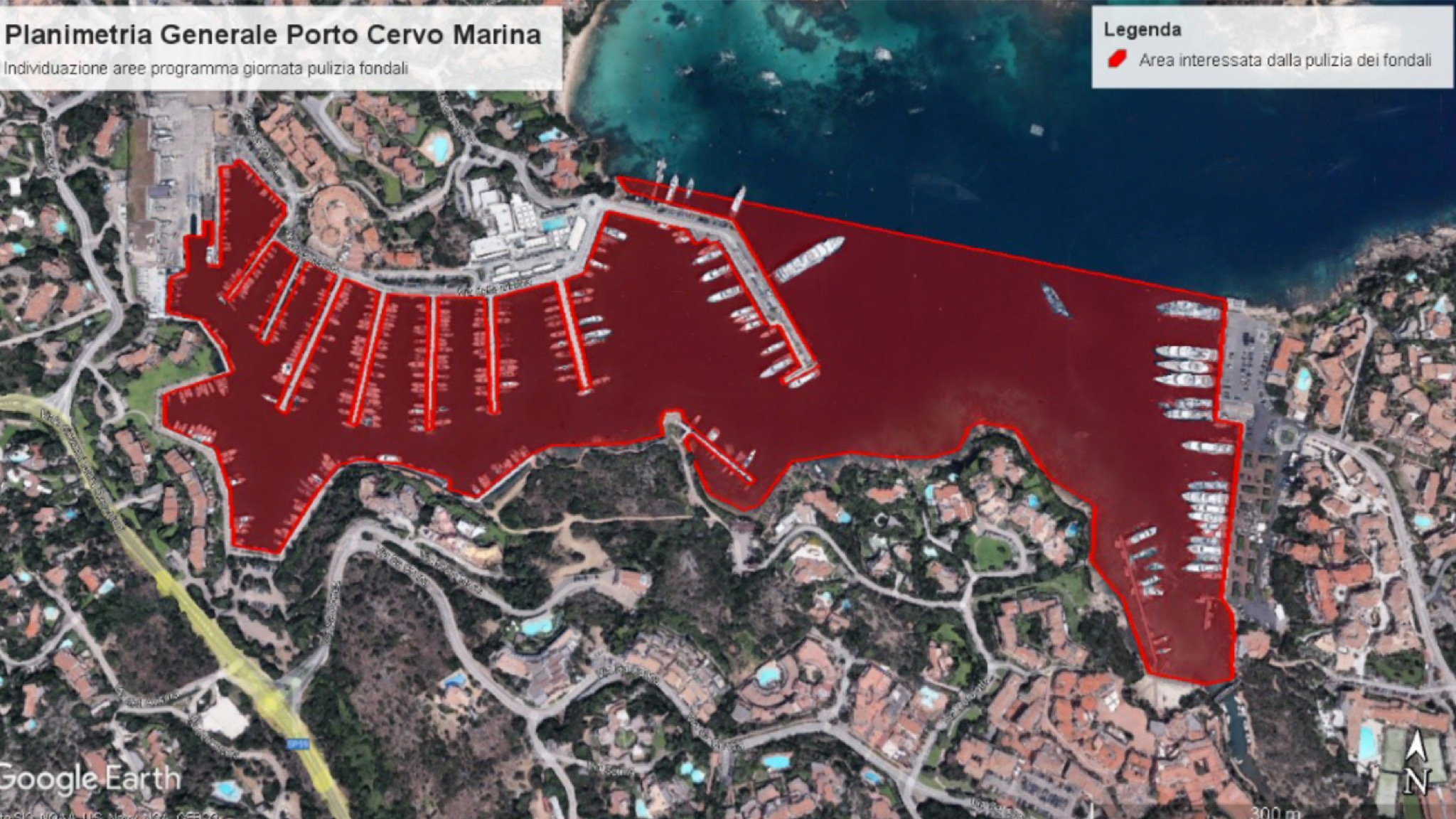 Pulizia fondali Porto Cervo, ecco l’ordinanza della Capitaneria