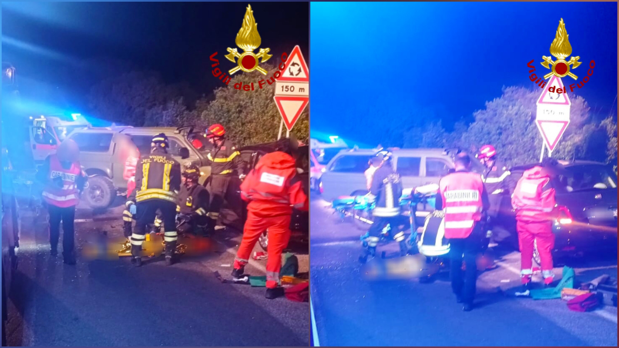 Palau, scontro tra tre auto: tre i feriti coinvolti 